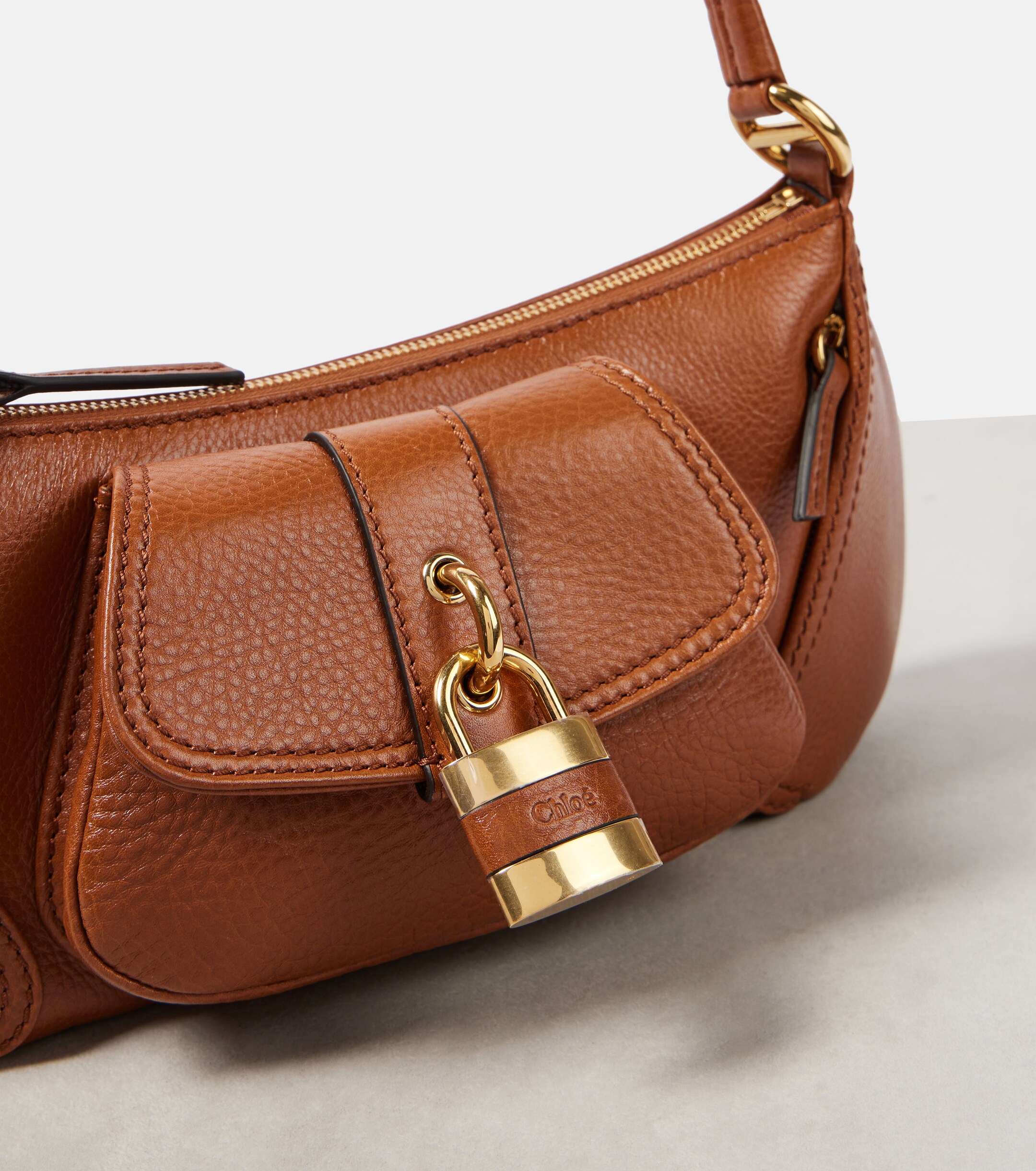 Chloé The 99 Small leather shoulder bag