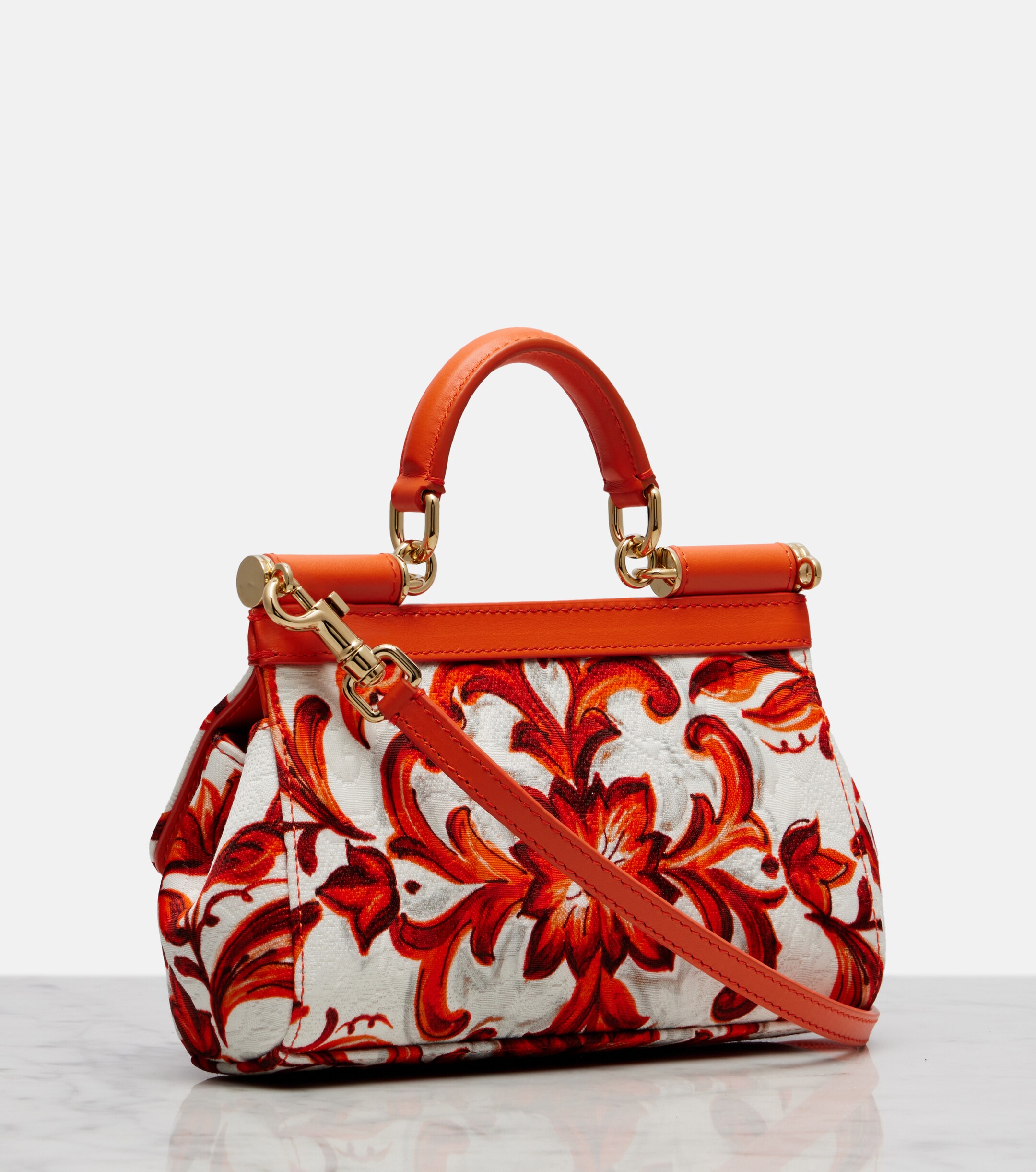 Dolce&Gabbana Sicily Mini embellished top-handle bag