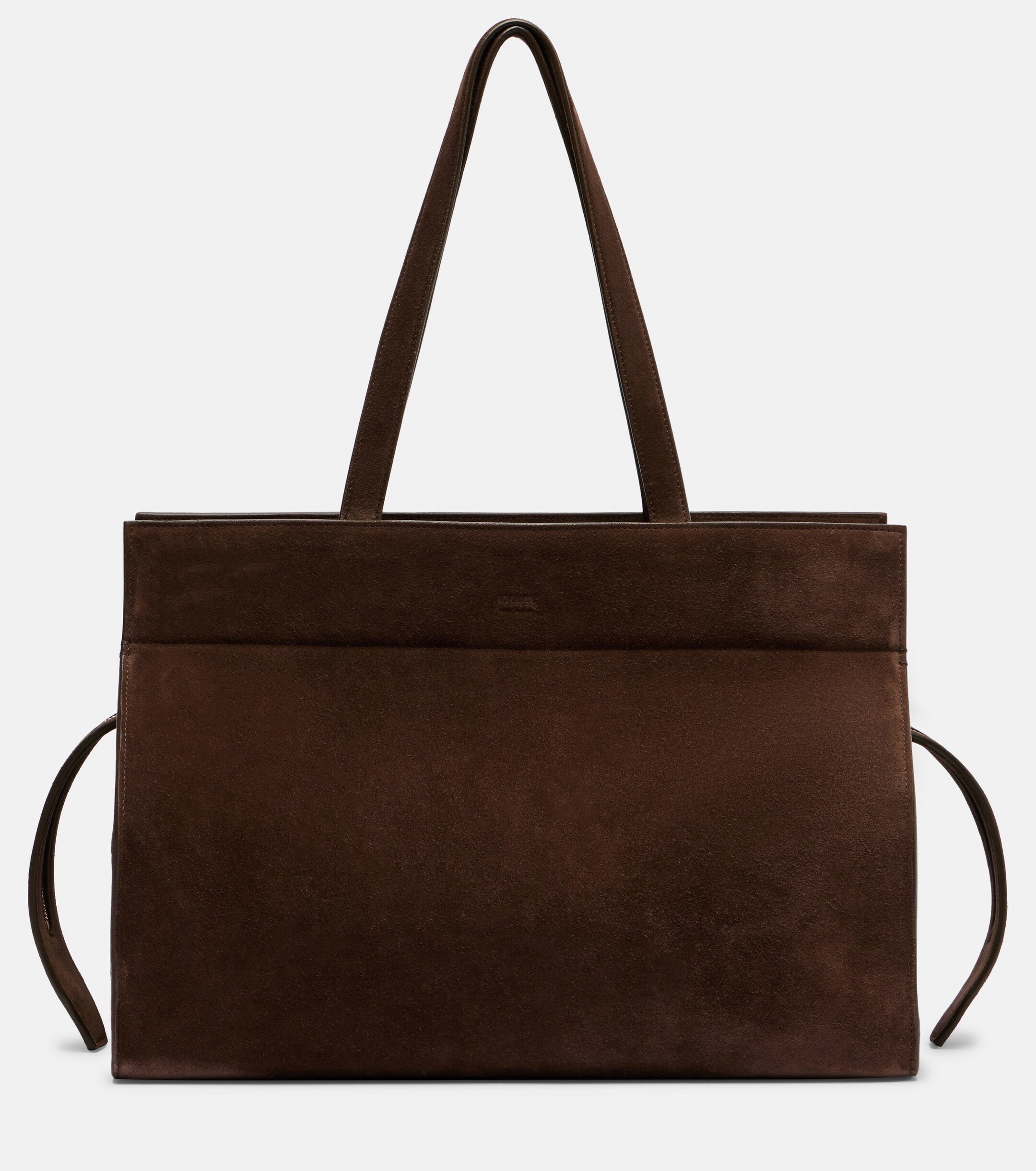 KHAITE Crosby suede tote bag