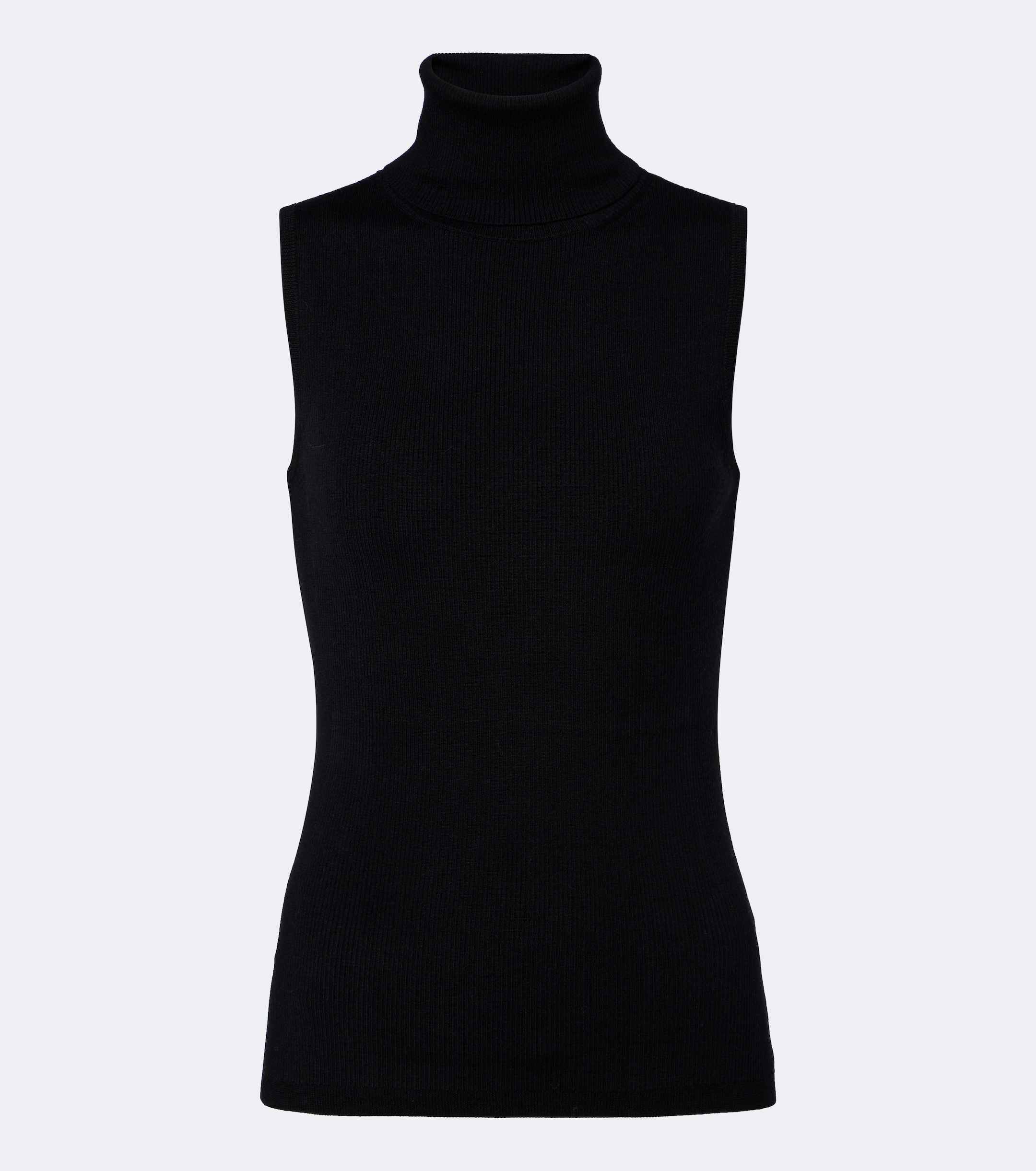 Jardin des Orangers Jardin des Orangers Ribbed-knit virgin wool turtleneck top