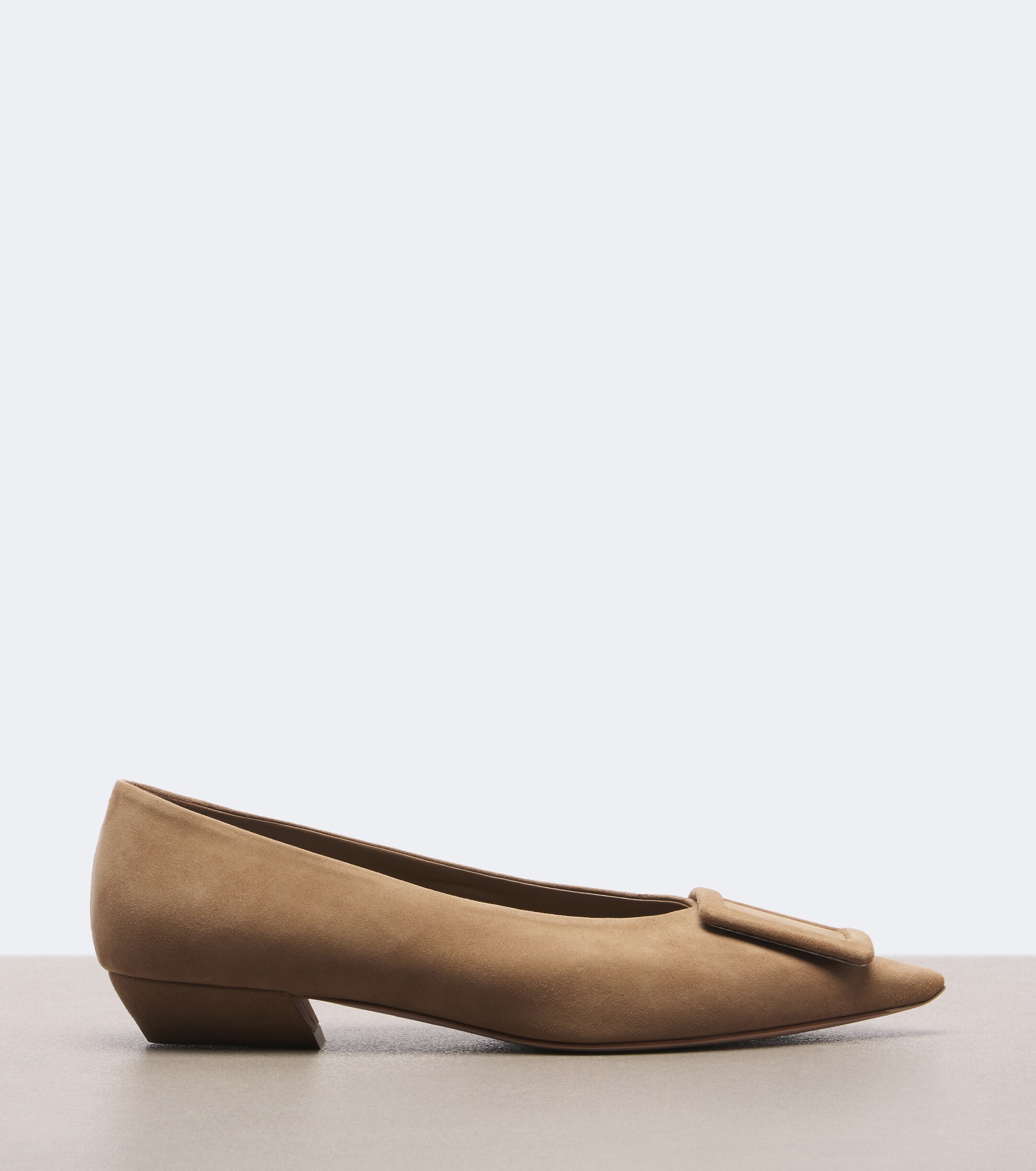 ROGER VIVIER Roger Vivier Viv' in The City suede ballet flats