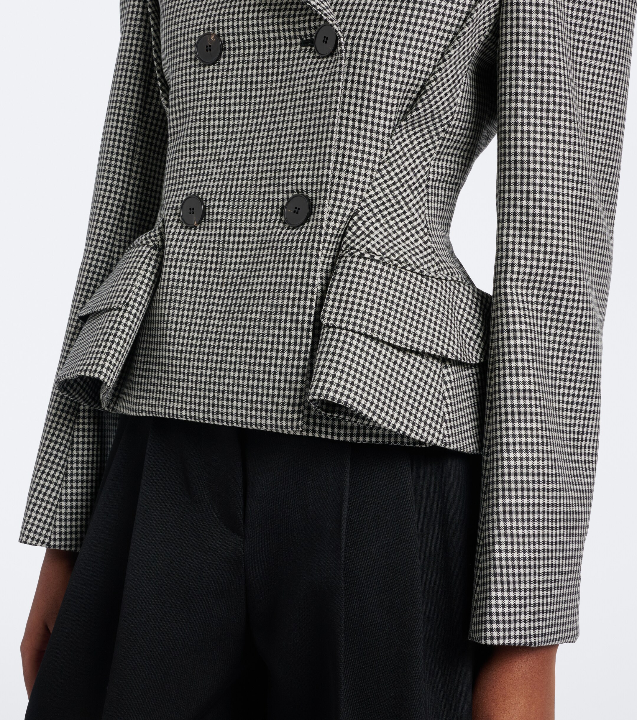 Givenchy Givenchy Pinch houndstooth wool and mohair jacket