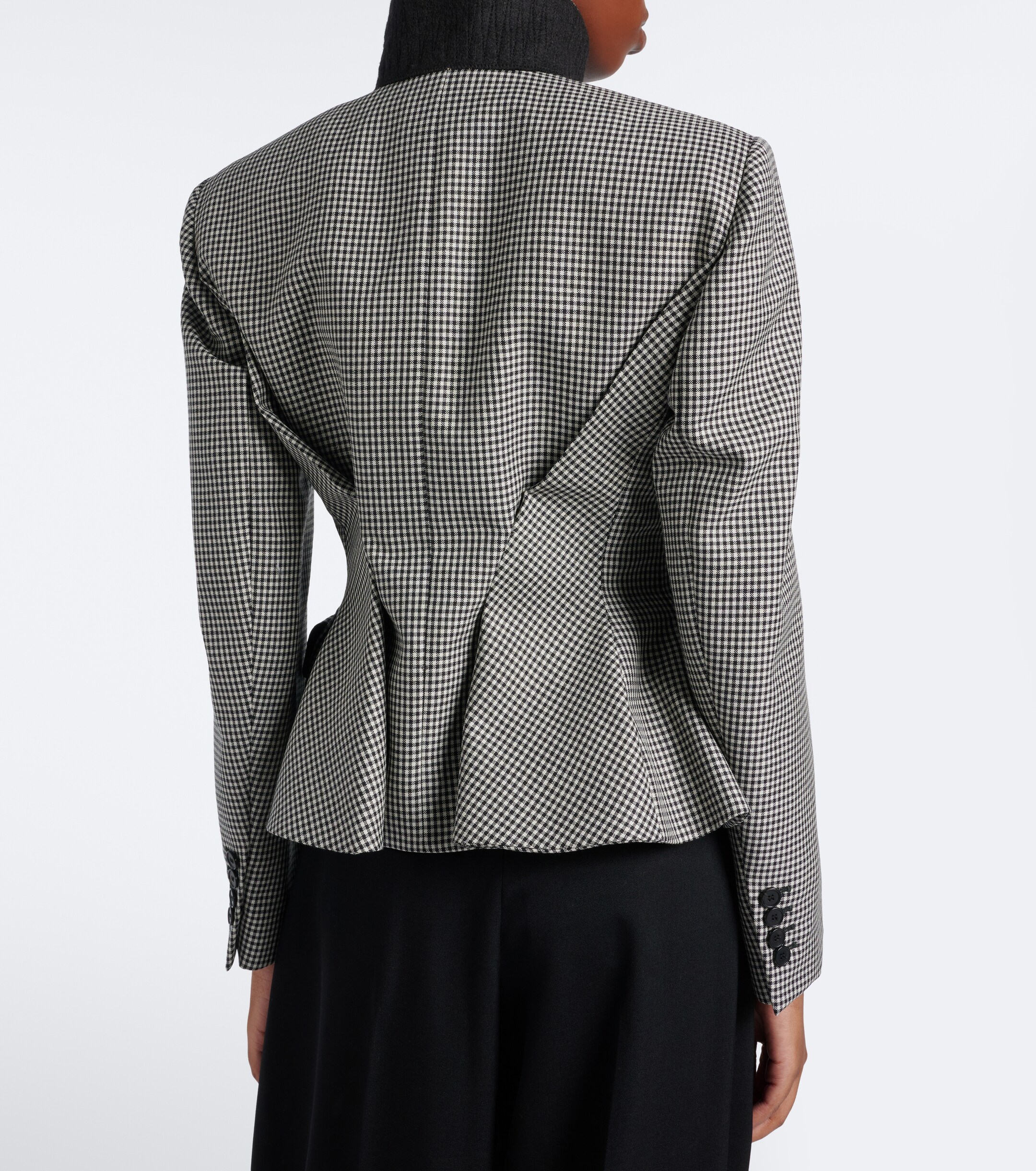Givenchy Givenchy Pinch houndstooth wool and mohair jacket