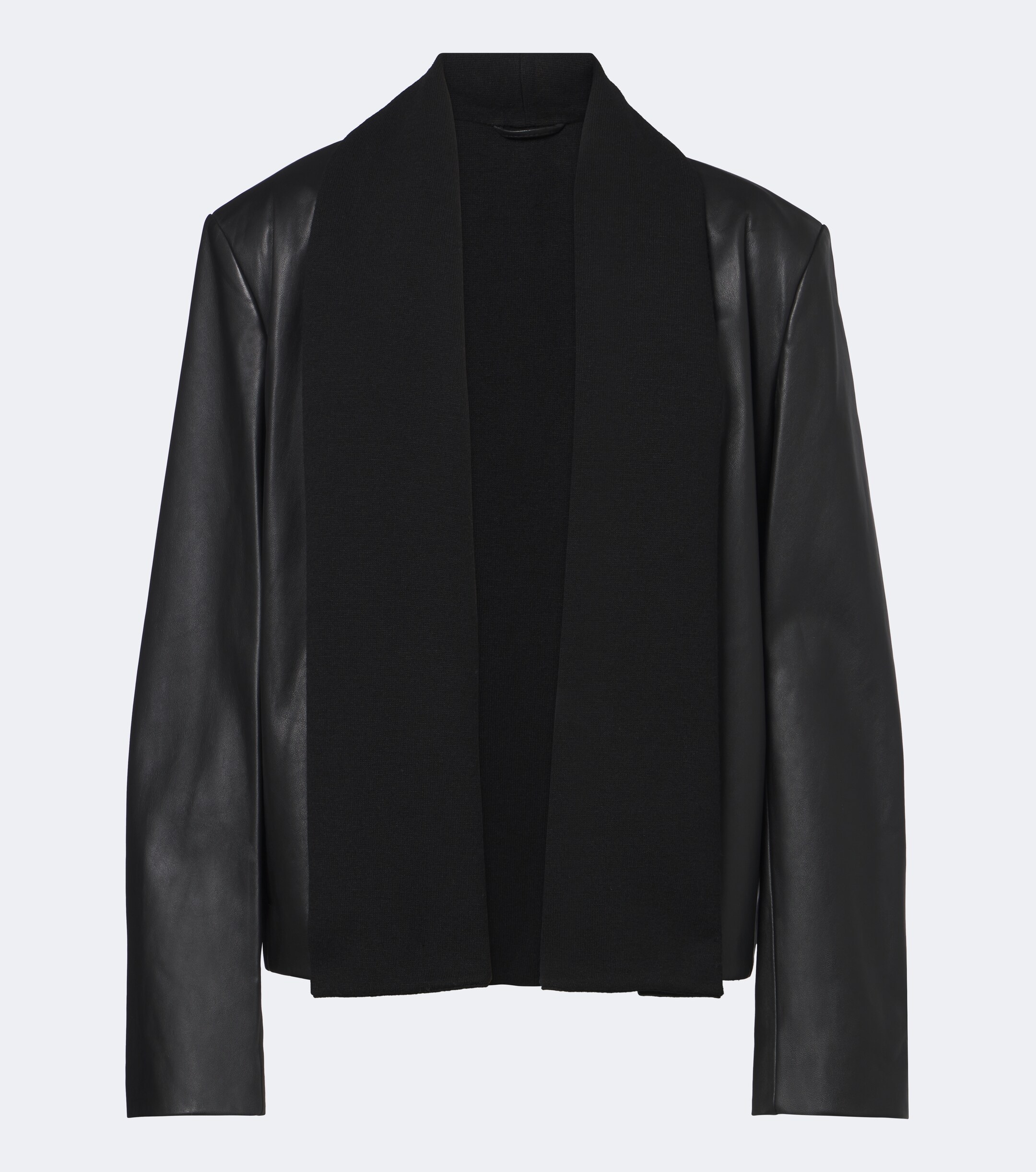 TOTEME Toteme Tie-neck leather jacket