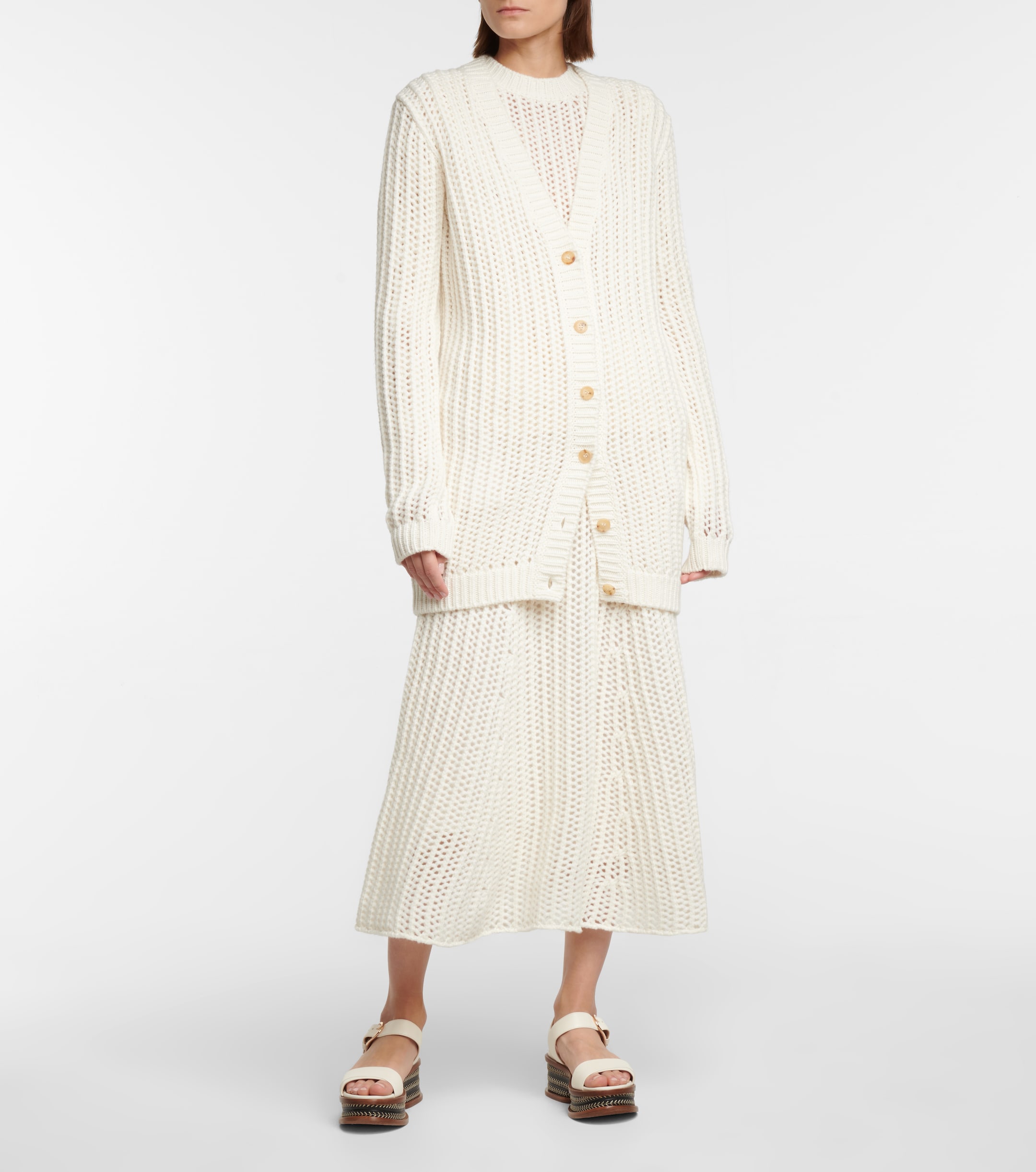 Gabriela Hearst Phillipe cable-knit cashmere sweater