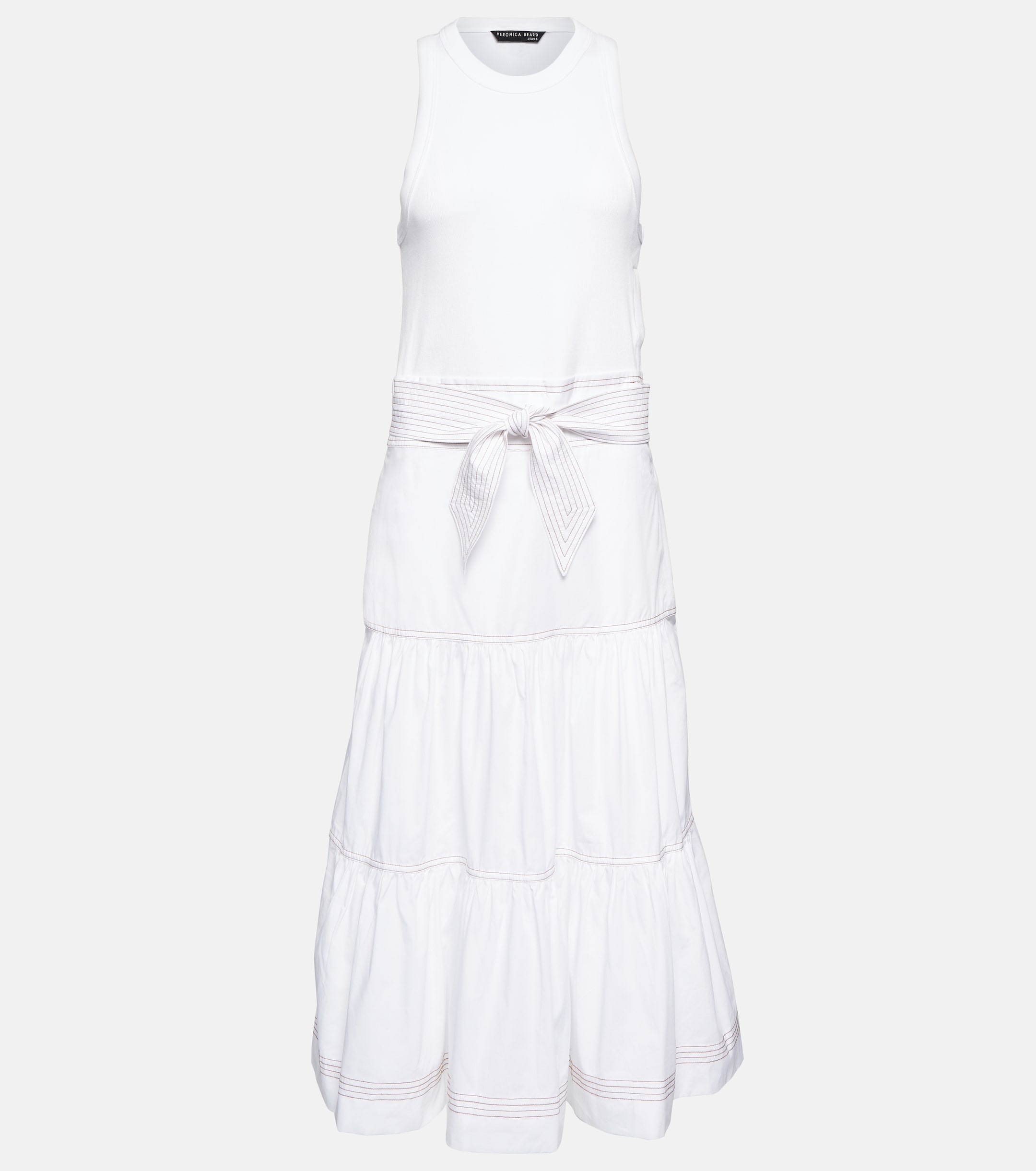 Veronica Beard Austyn cotton-blend midi dress