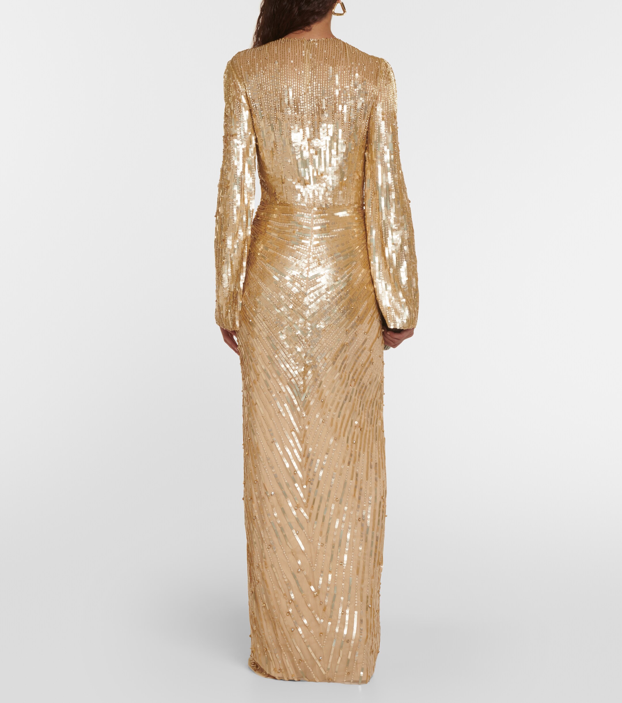 Jenny Packham Margot sequined gown