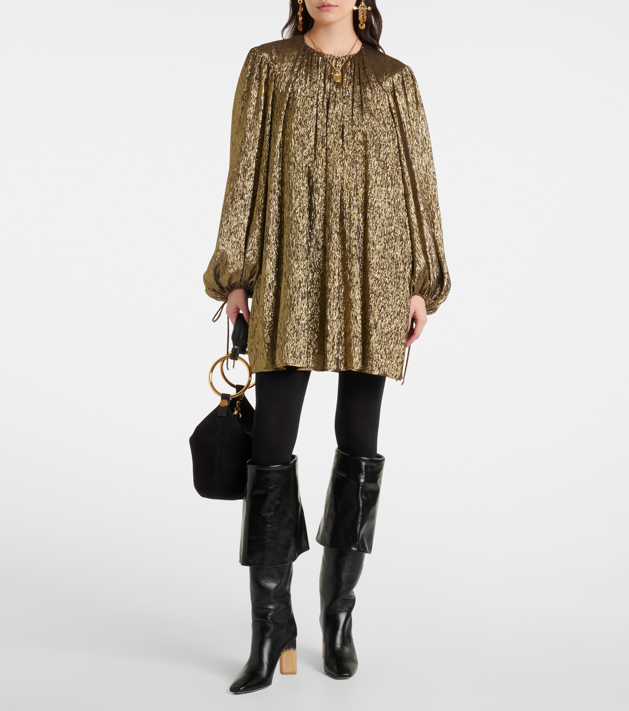 Chloé Bracelet Medium suede shoulder bag
