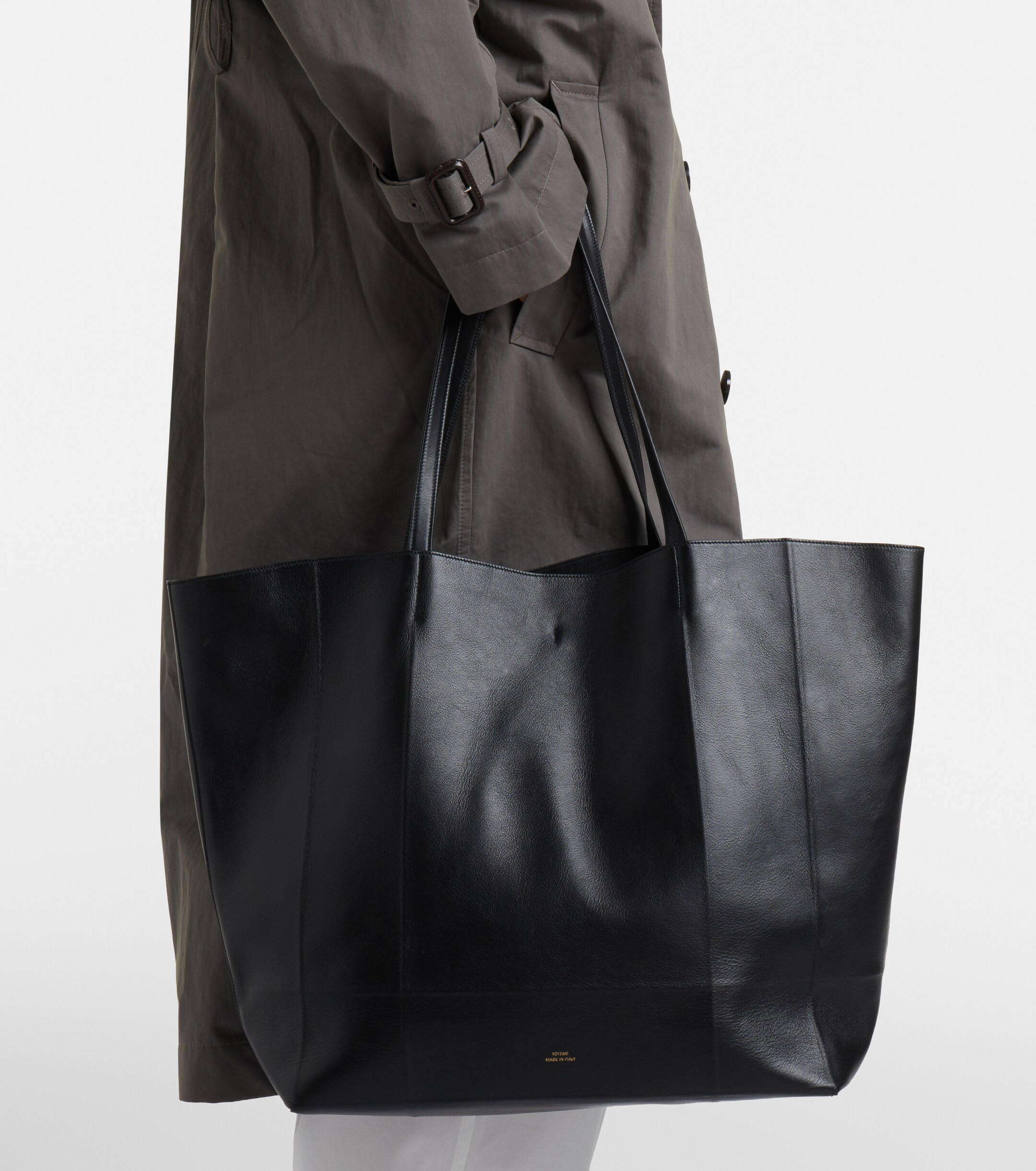 TOTEME Roam Large leather tote bag