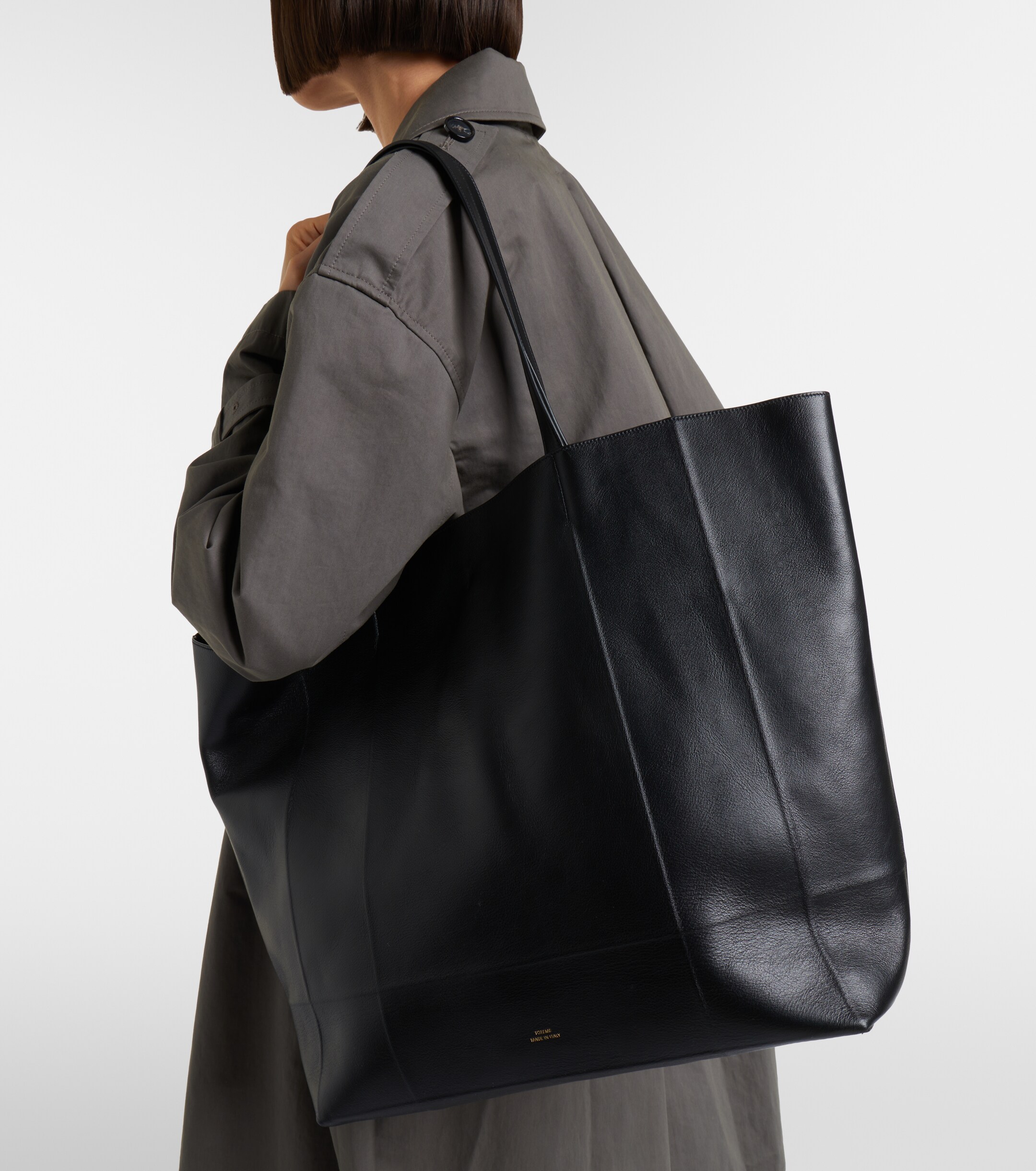 TOTEME Roam Large leather tote bag