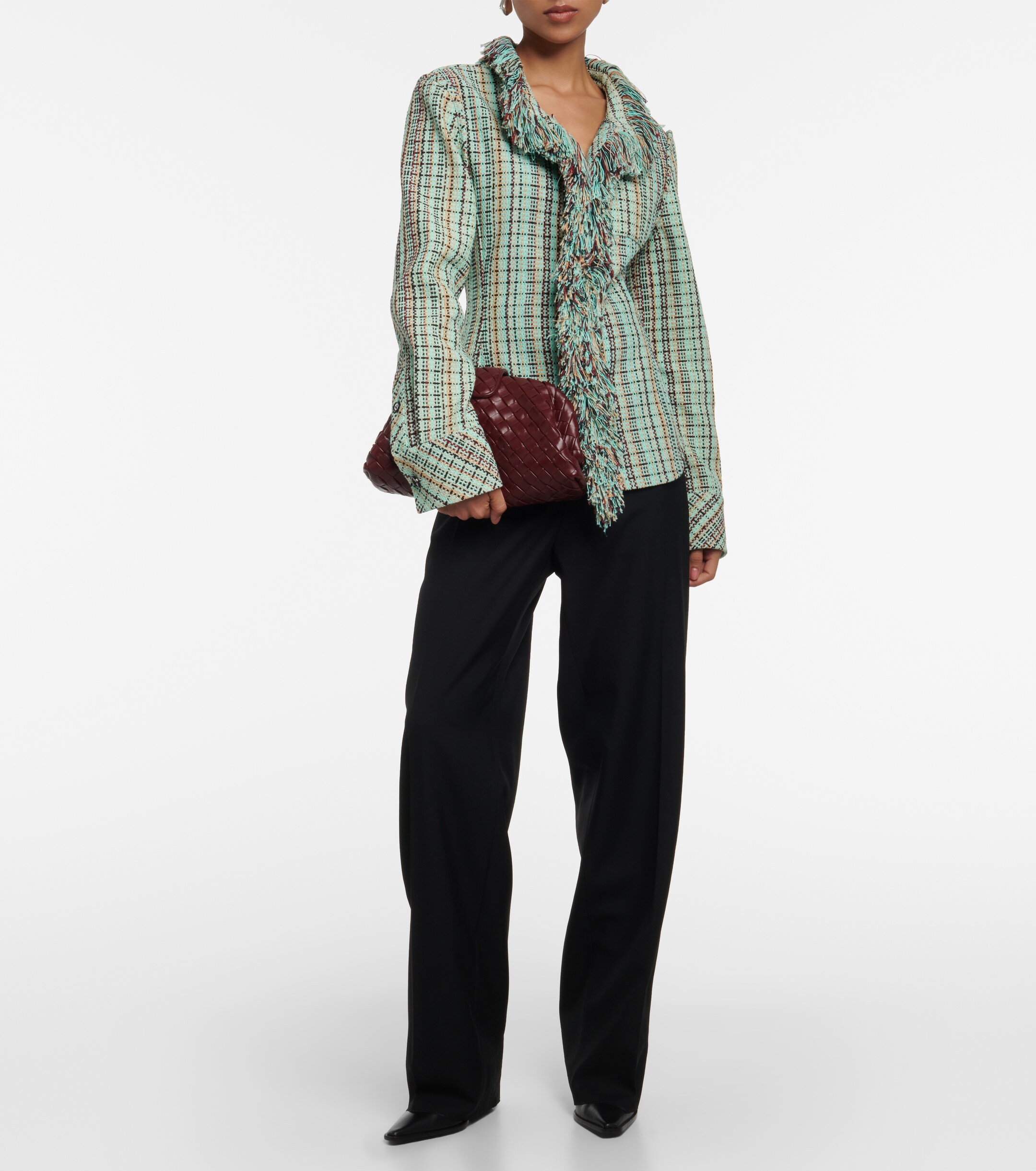 Bottega Veneta Lauren 1980 Intrecciato leather clutch