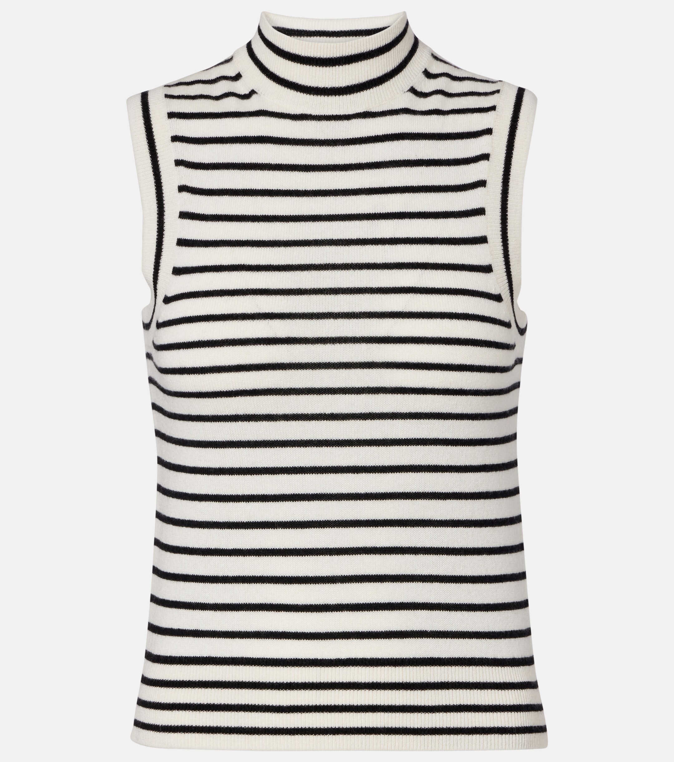Nili Lotan Nili Lotan Masha striped cashmere turtleneck top