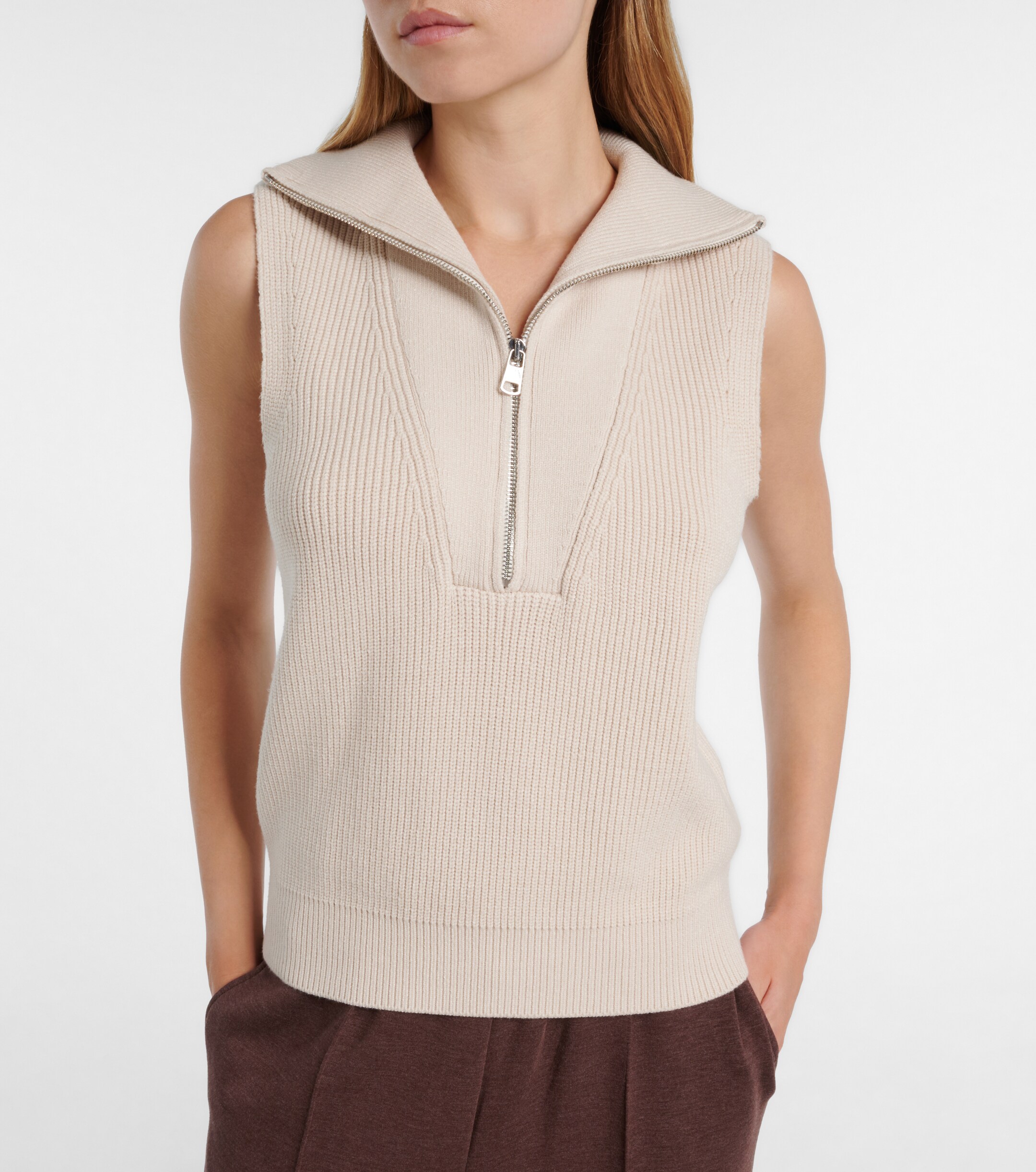 Varley Varley Amina half-zip sweater vest