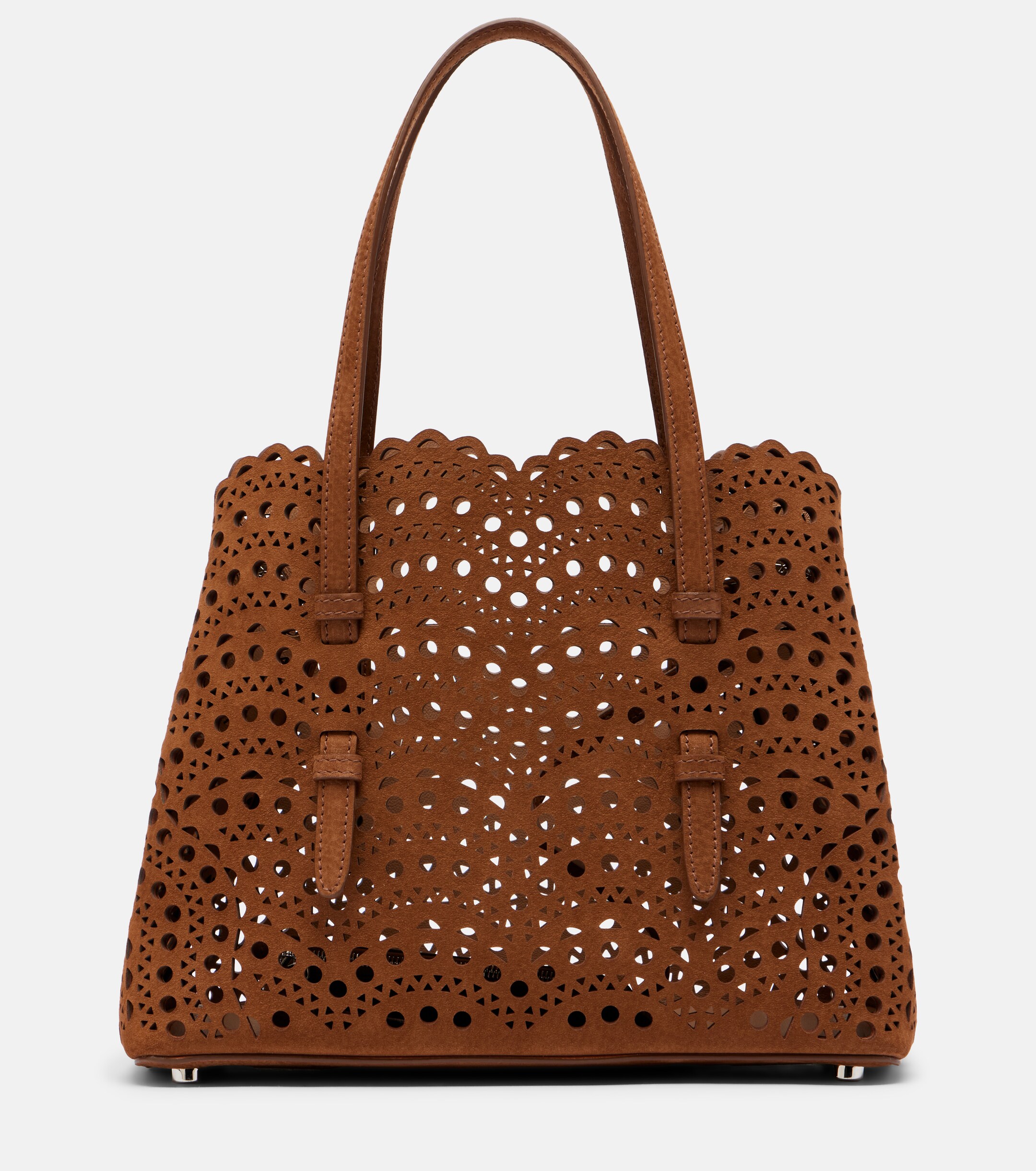 Alaïa Mina 25 Vienne Wave leather top-handle bag