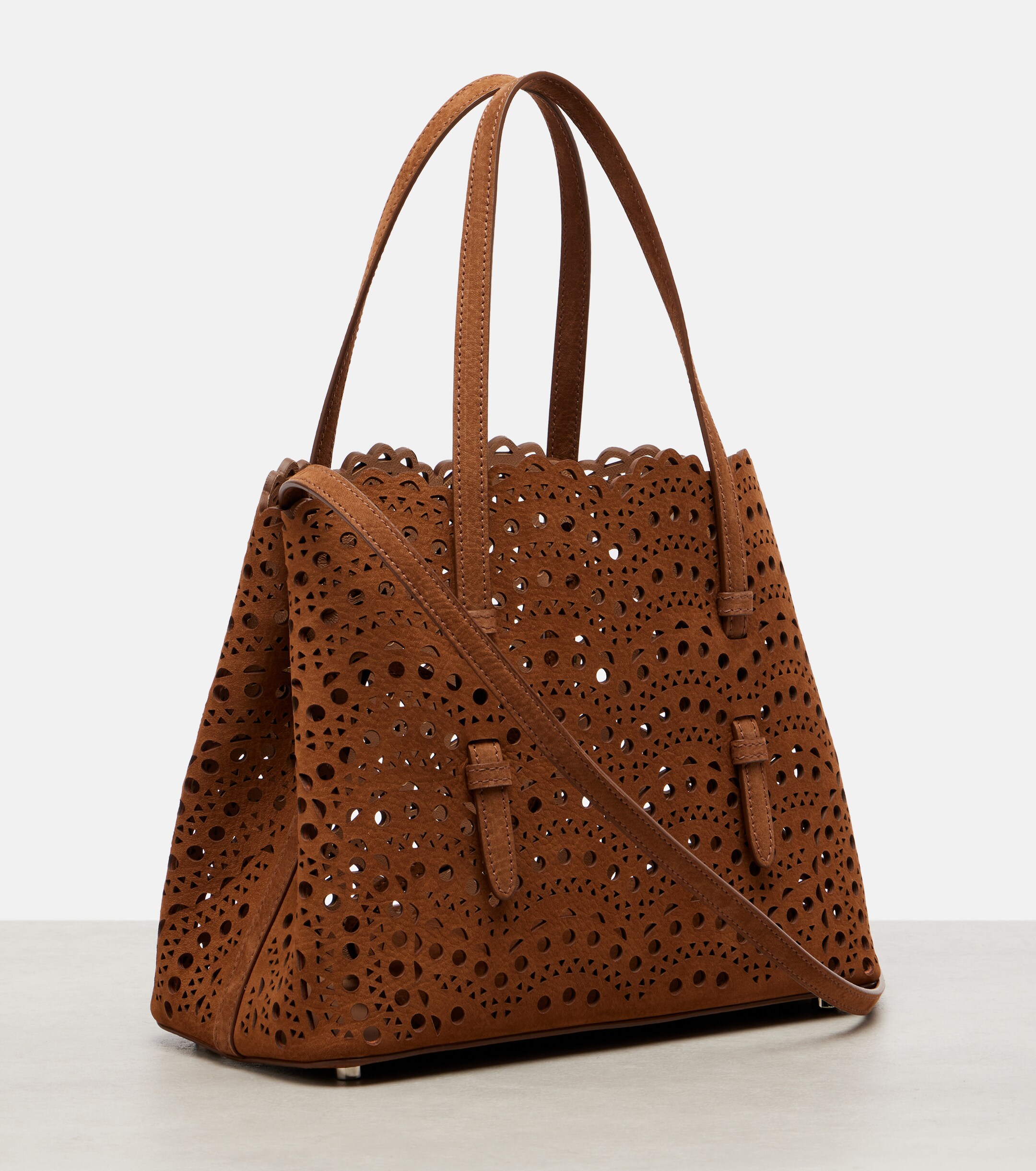 Alaïa Mina 25 Vienne Wave leather top-handle bag