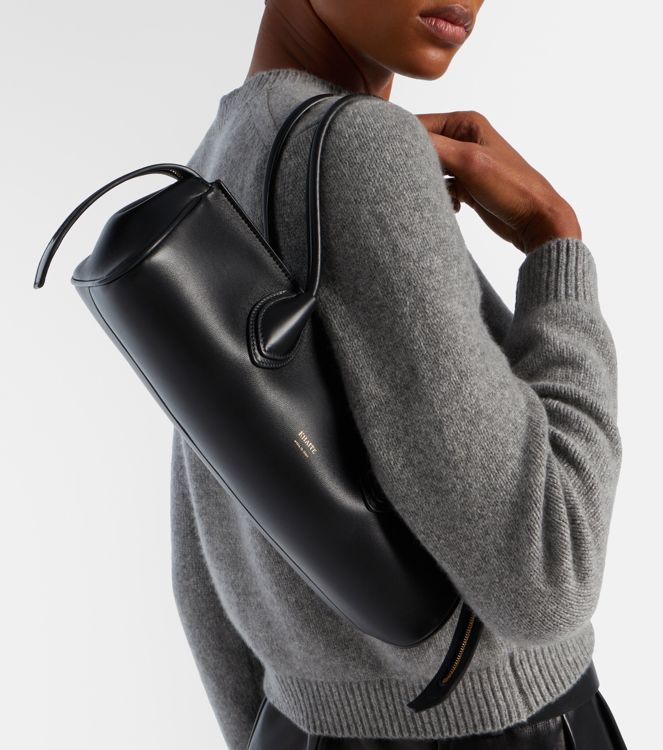 KHAITE Donna leather shoulder bag