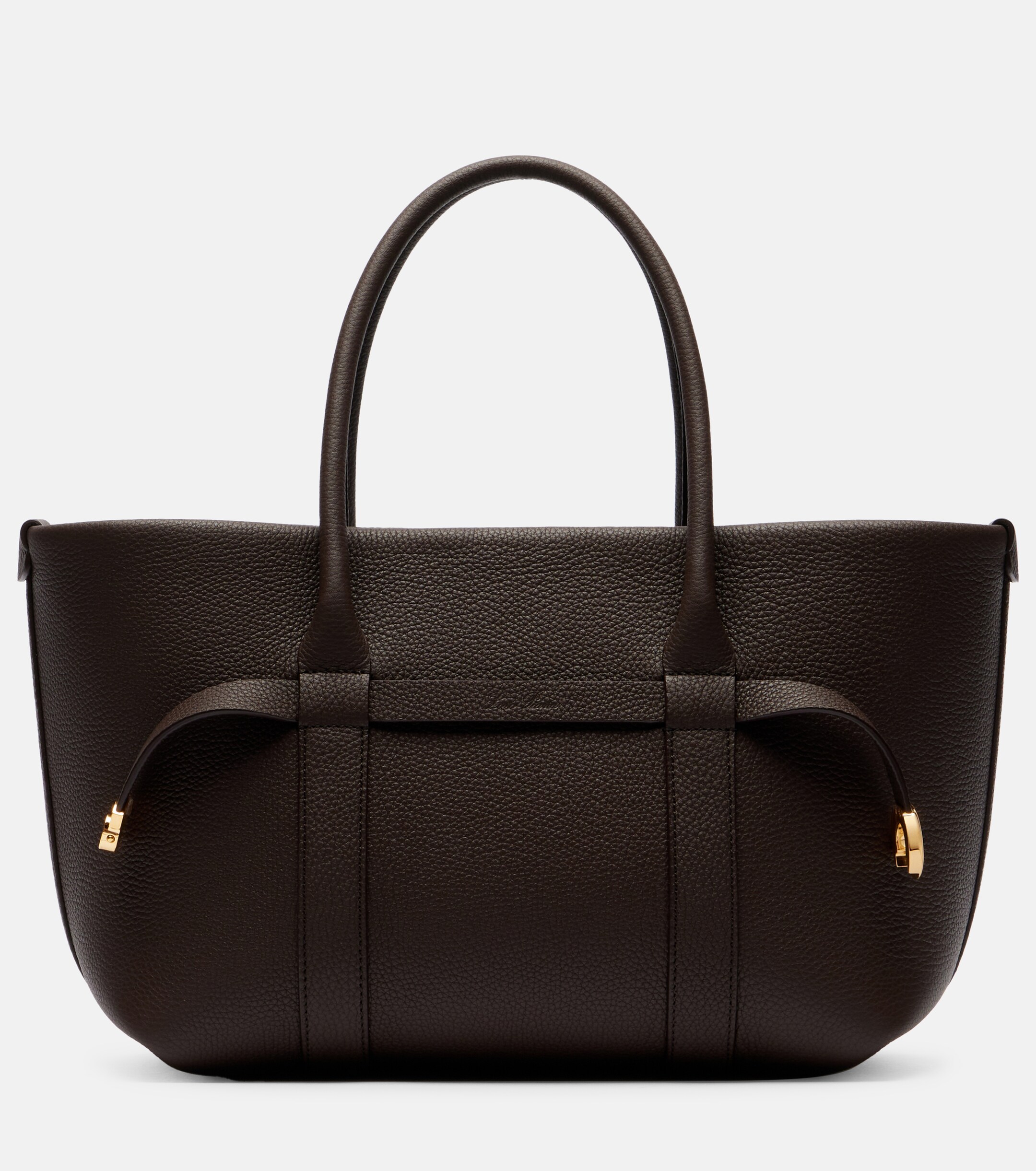 Loro Piana Ghiera Small leather shopper