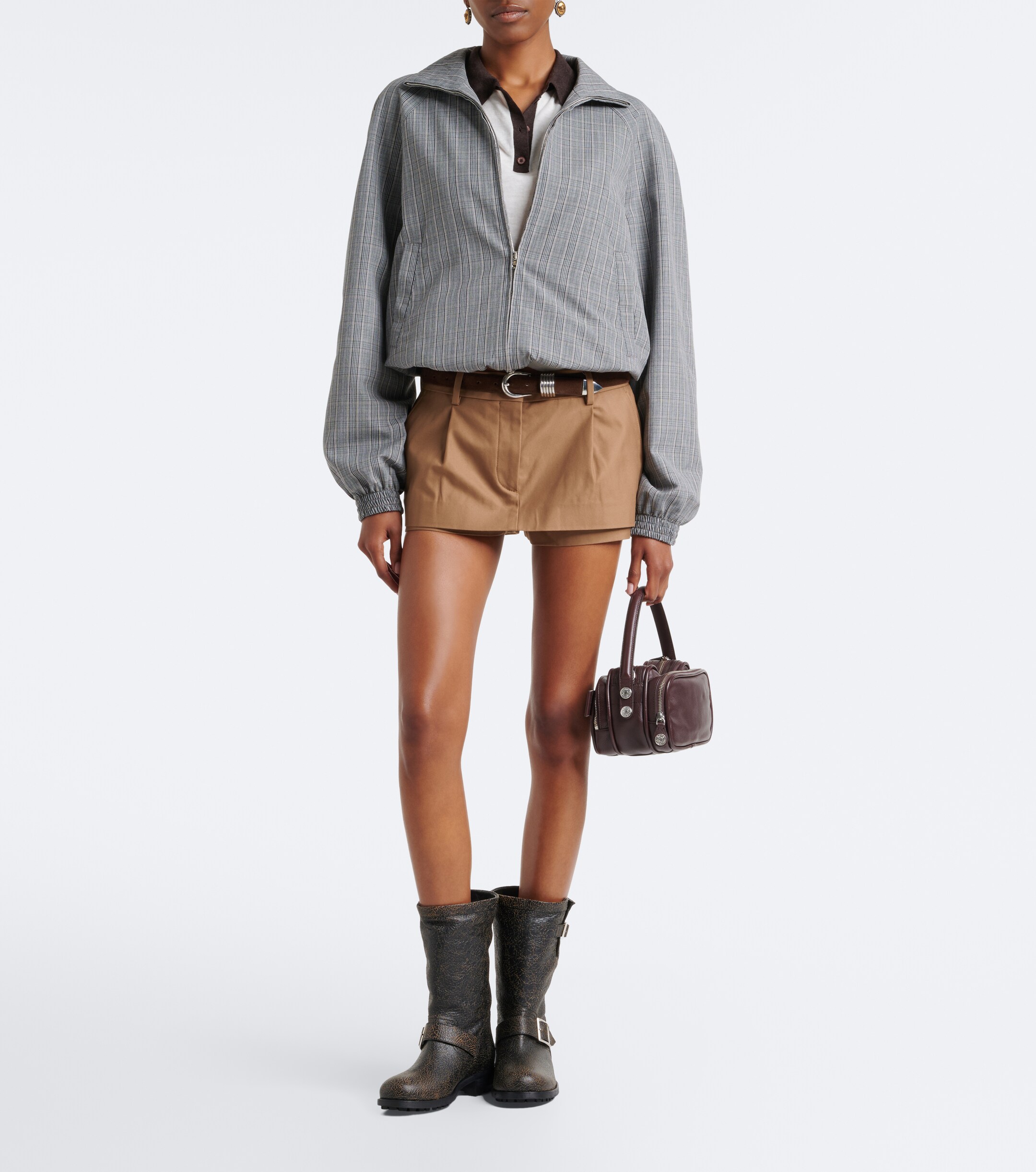 JIMMY CHOO Jimmy Choo Biker leather mid-calf boots