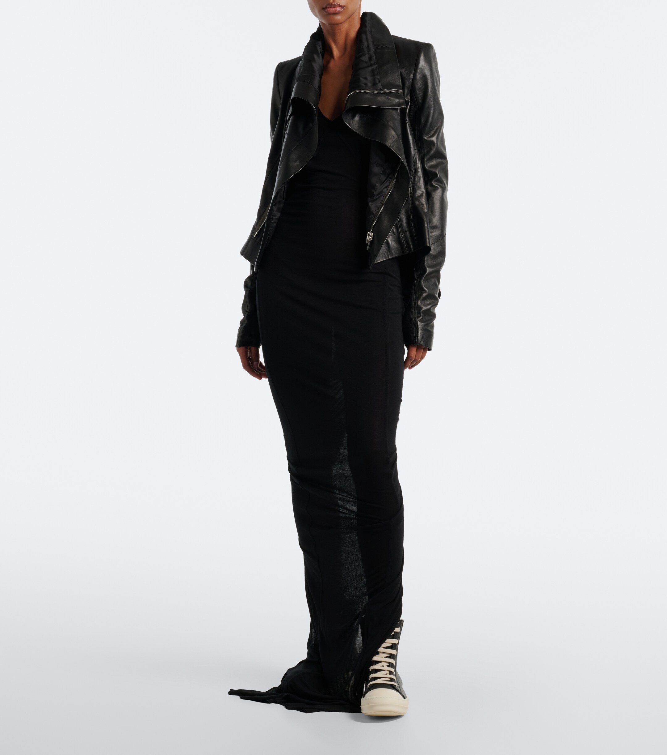 Rick Owens Rick Owens Leather high-top sneakers