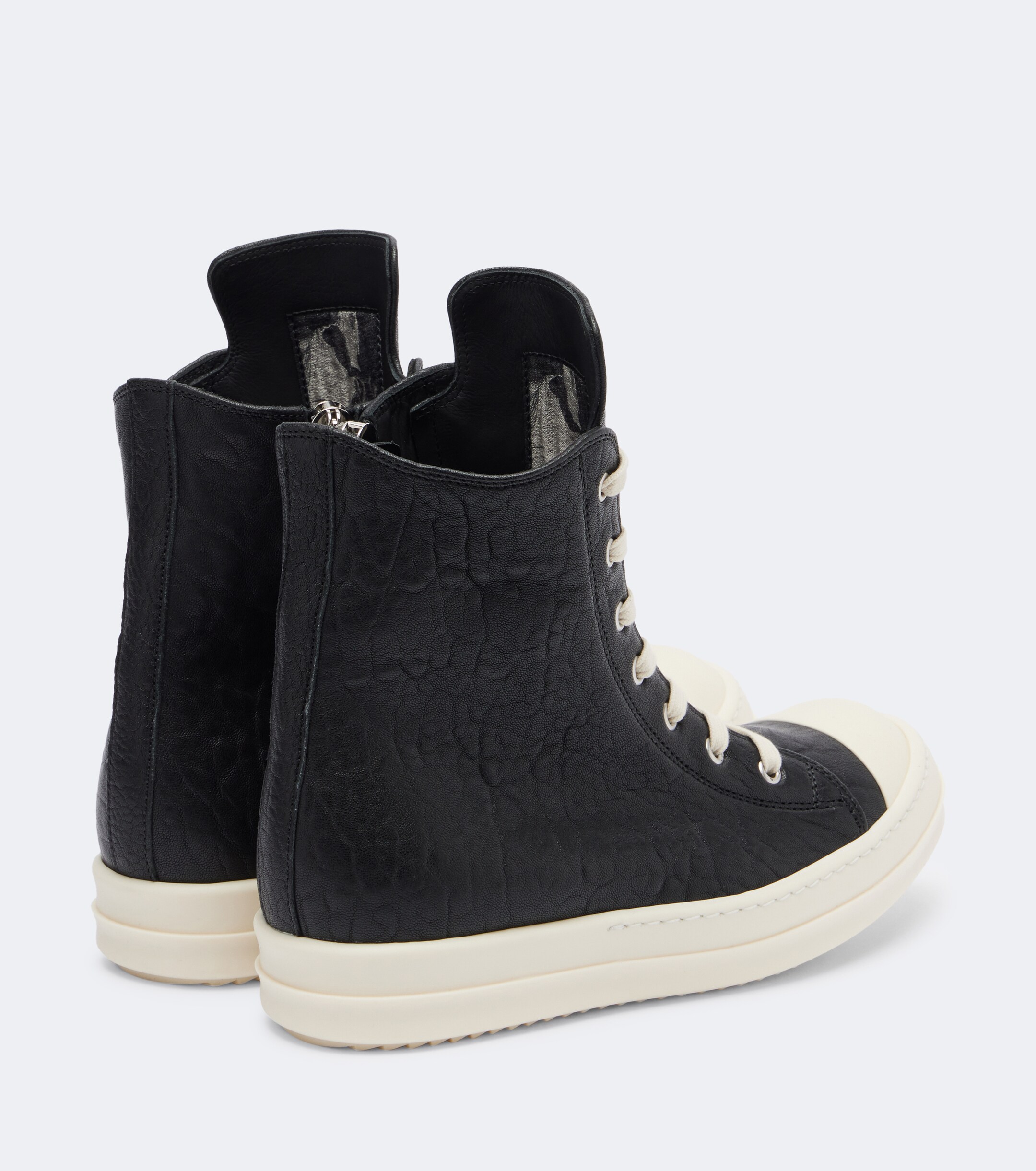 Rick Owens Rick Owens Leather high-top sneakers