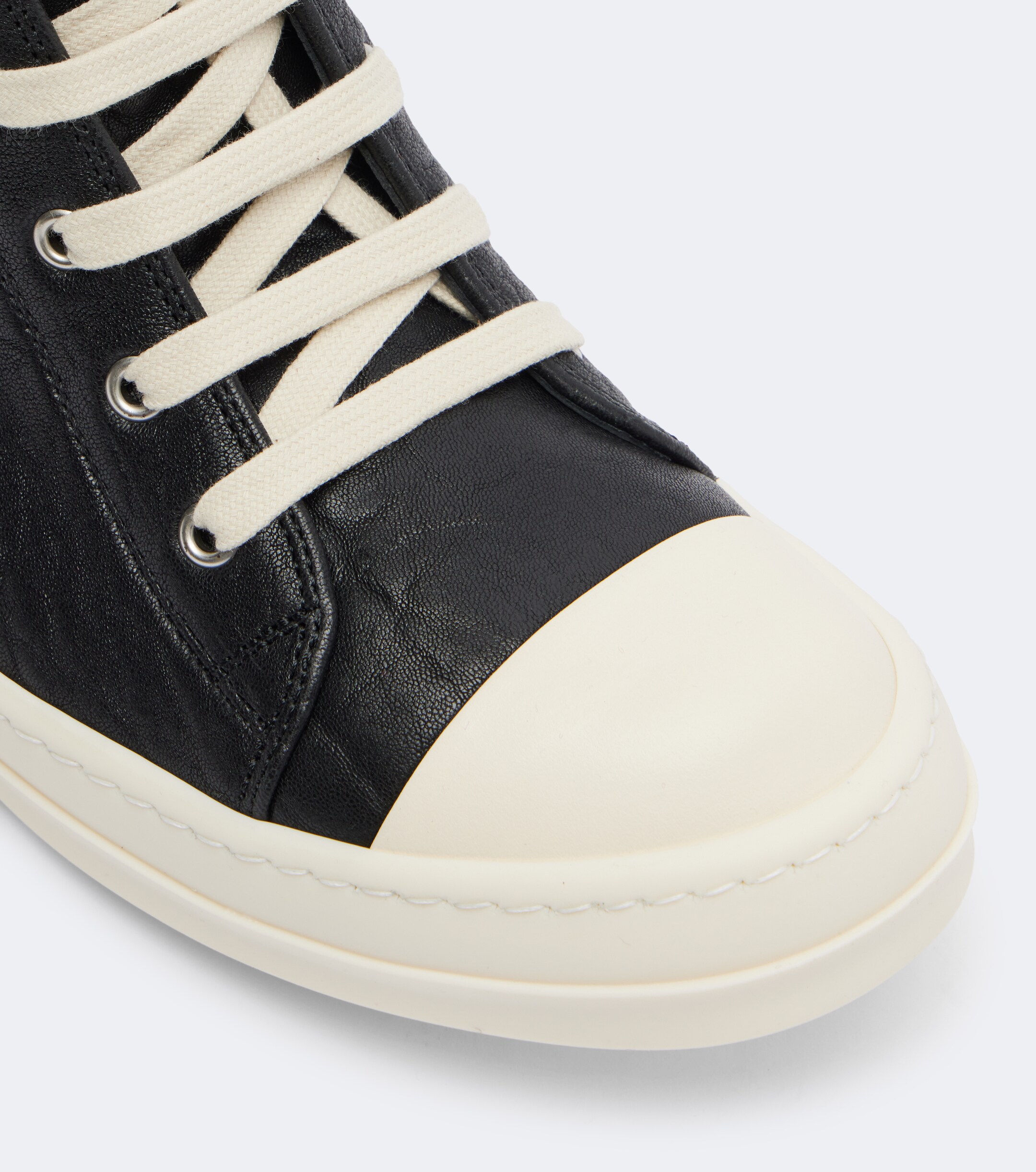Rick Owens Rick Owens Leather high-top sneakers