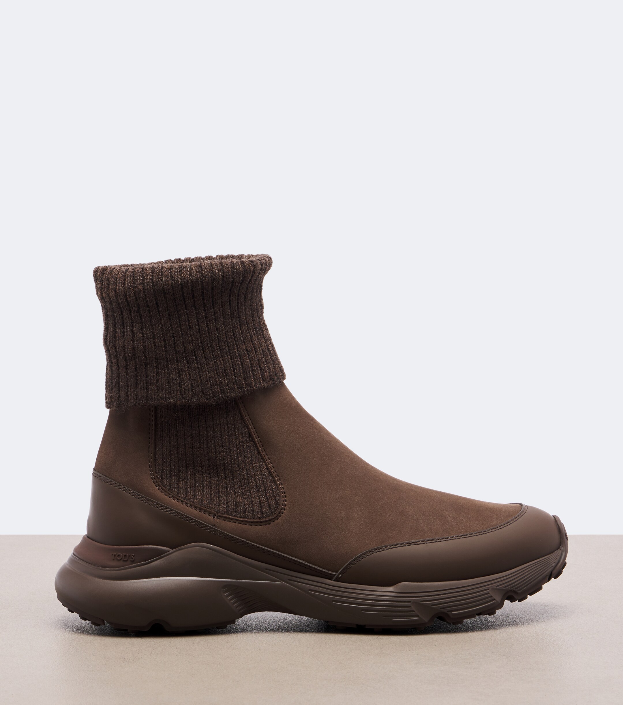 Tod's Tod's Knitted leather ankle boots