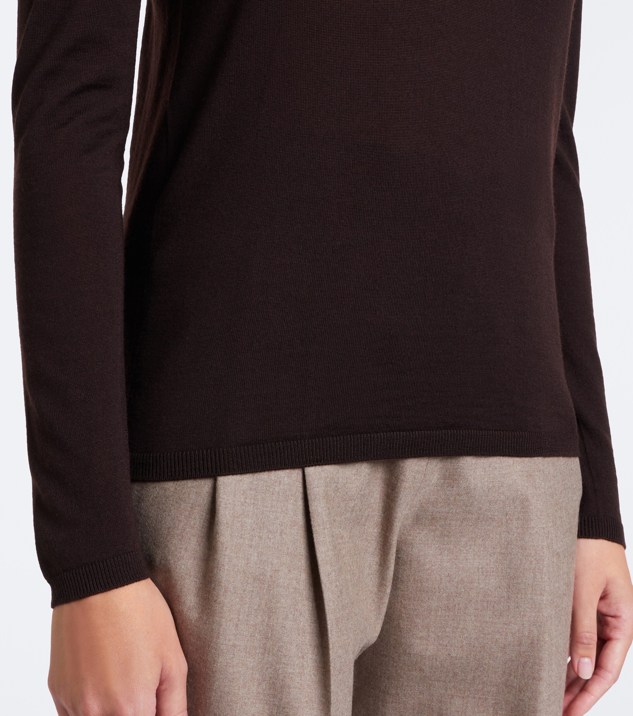 Max Mara Max Mara Virgin wool turtleneck sweater