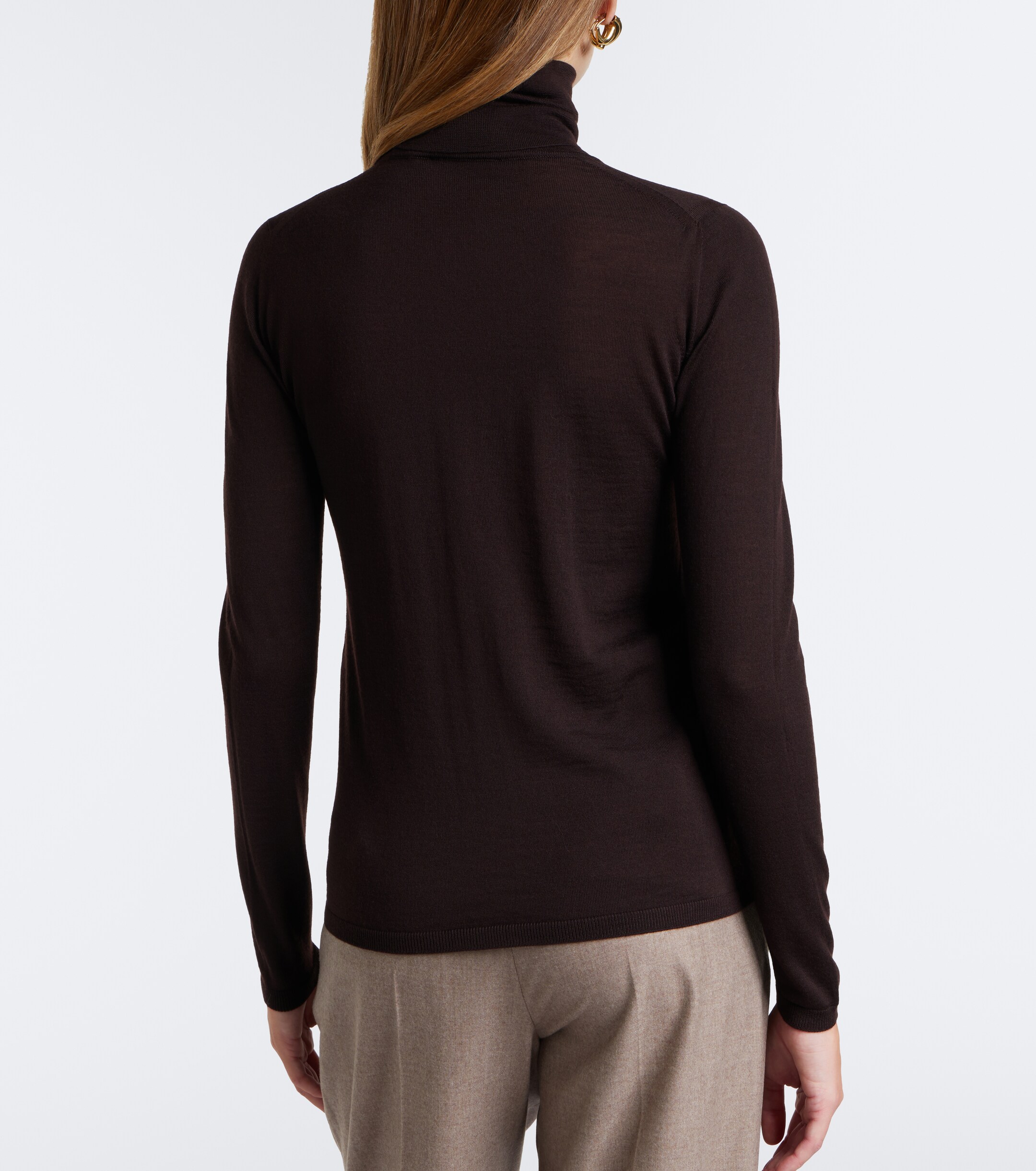 Max Mara Max Mara Virgin wool turtleneck sweater