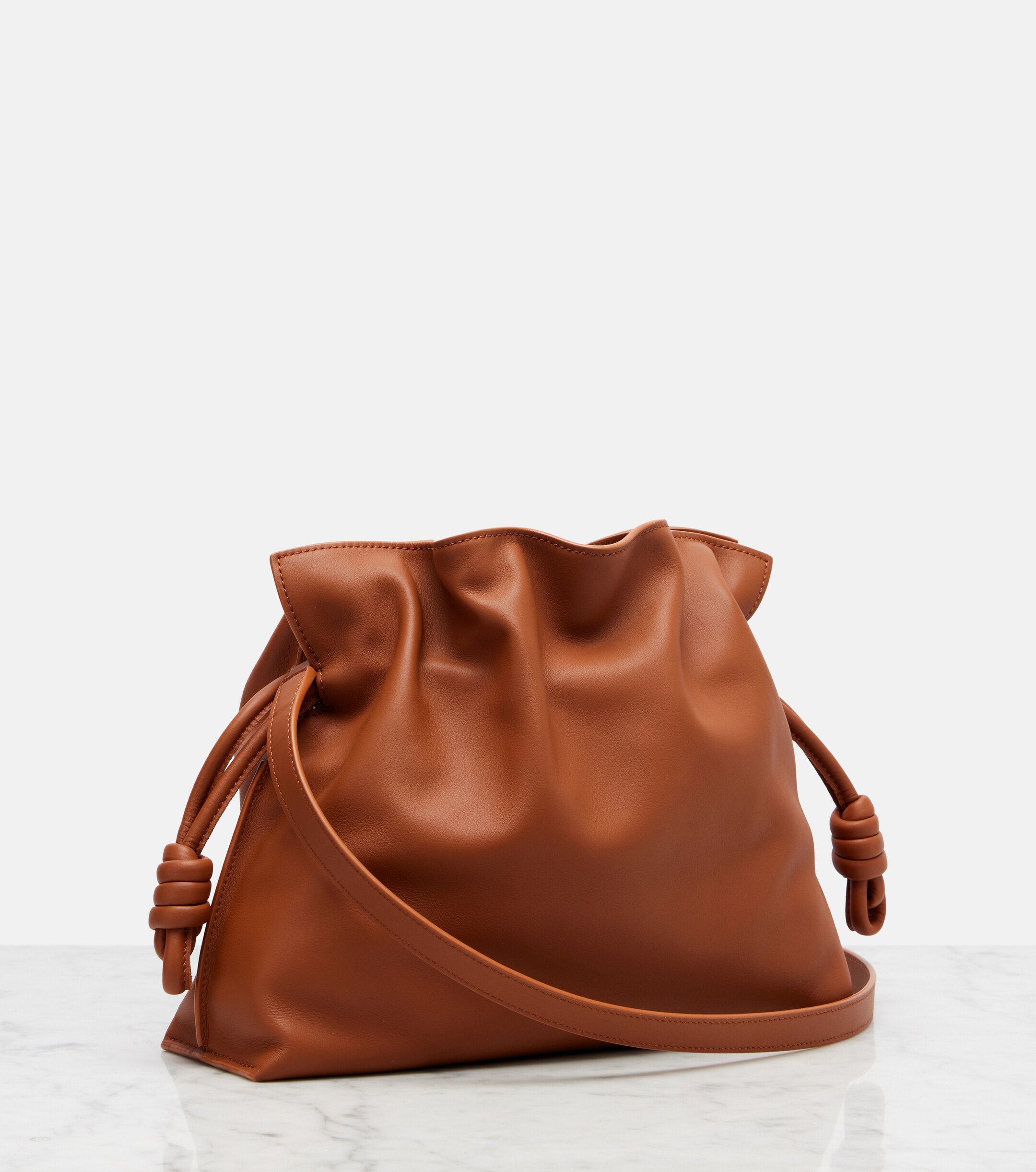 Loewe Flamenco Medium leather clutch