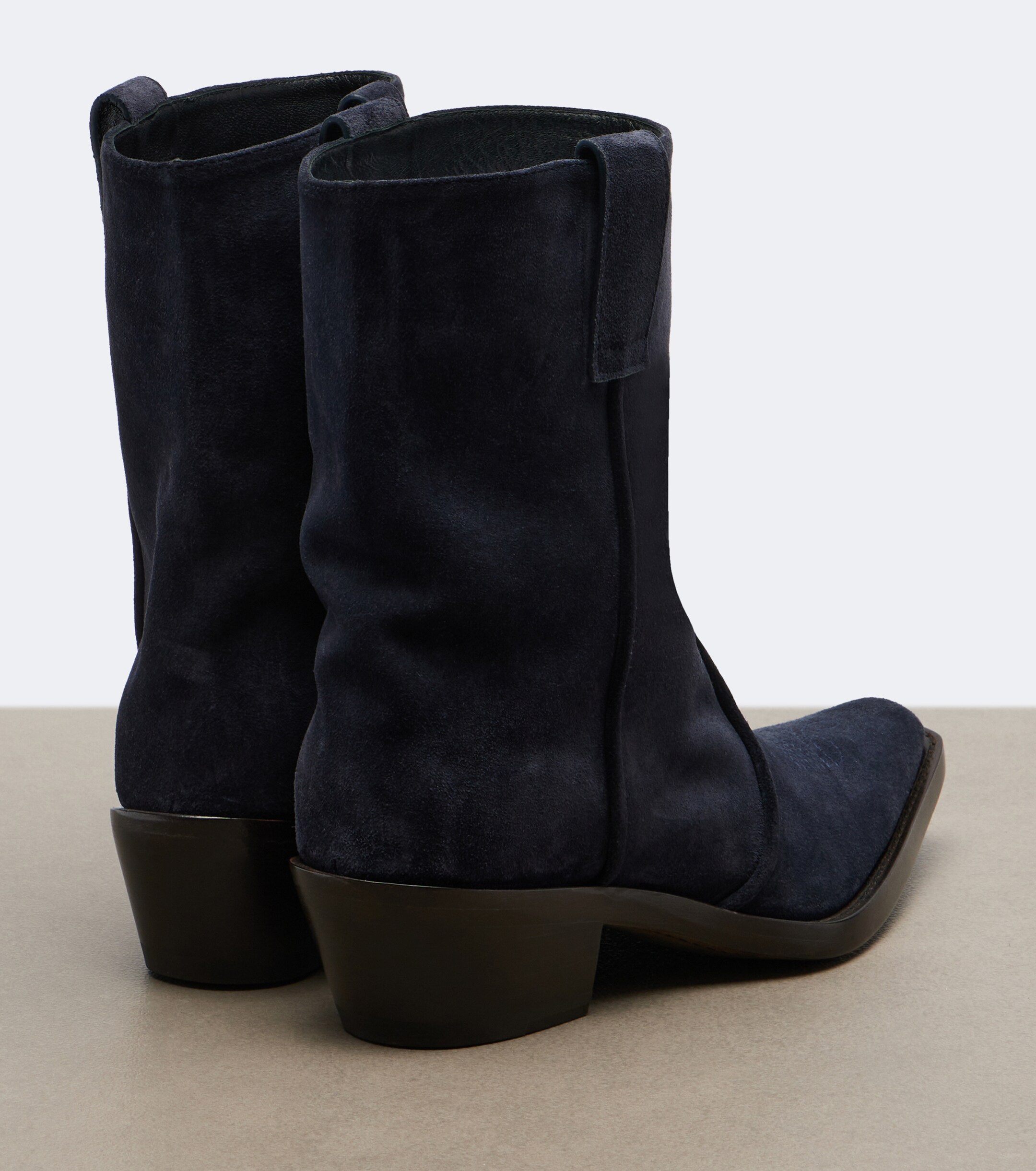 KHAITE Khaite Clive suede cowboy boots