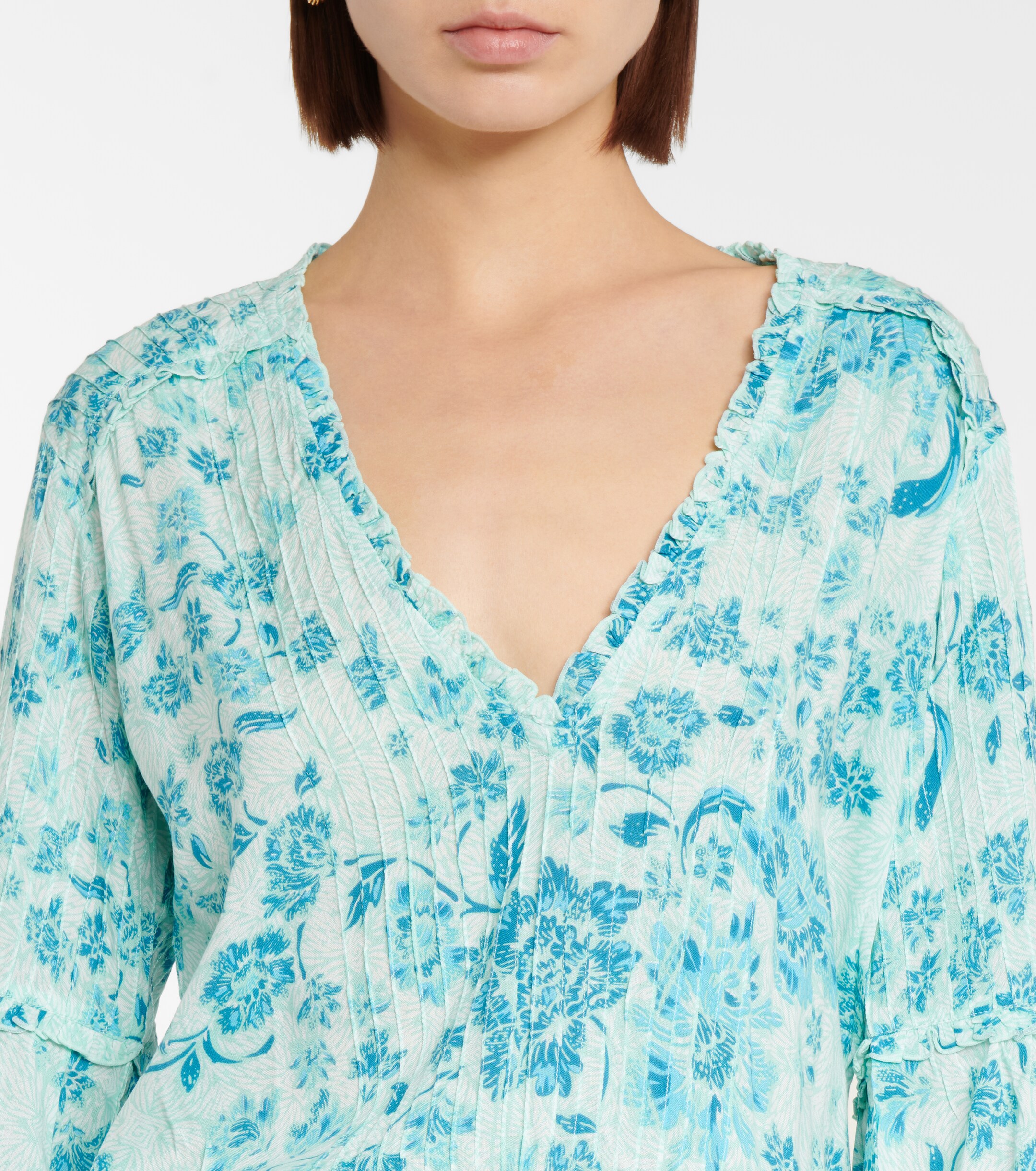 Poupette St Barth Ilona floral minidress