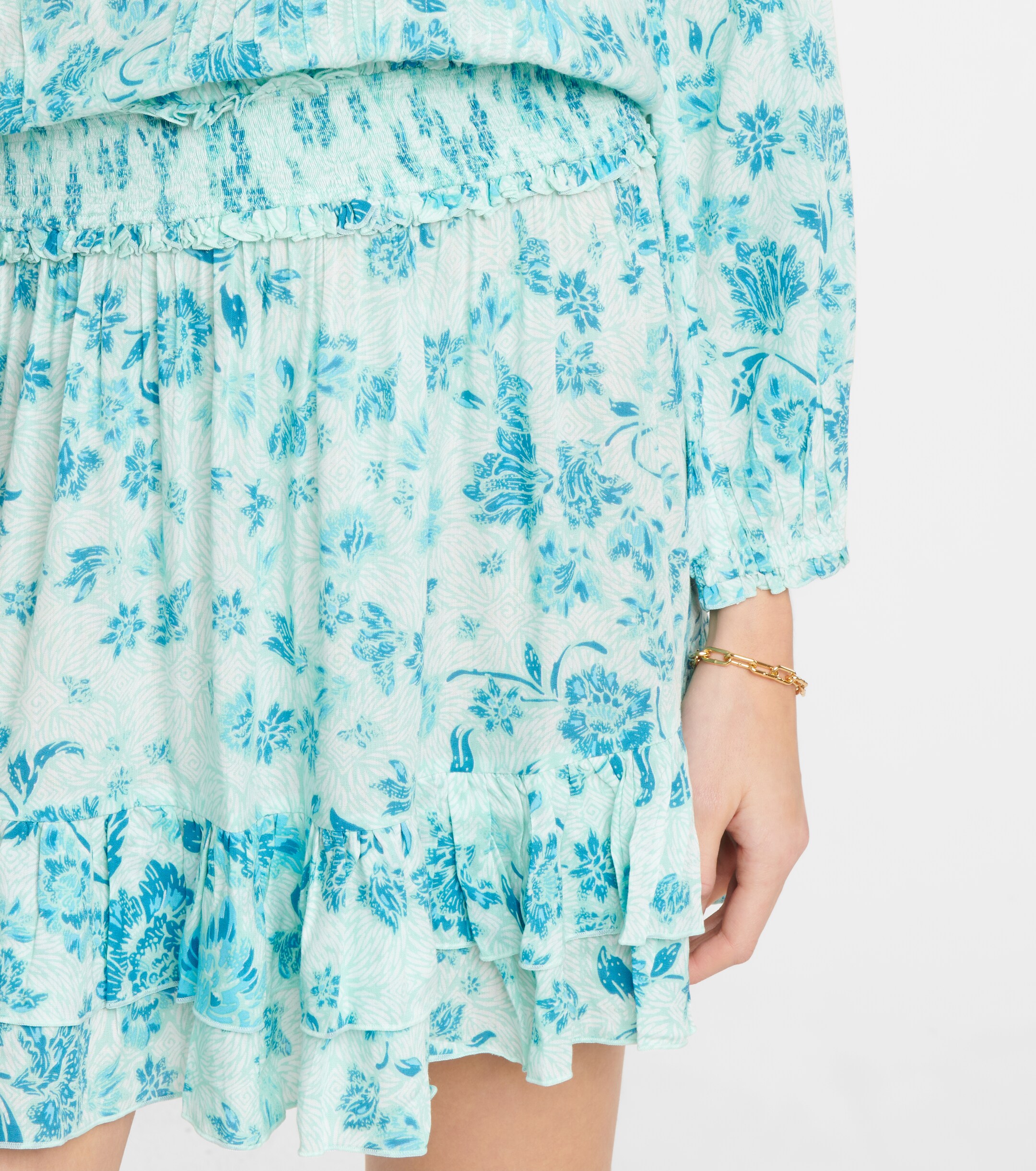 Poupette St Barth Ilona floral minidress