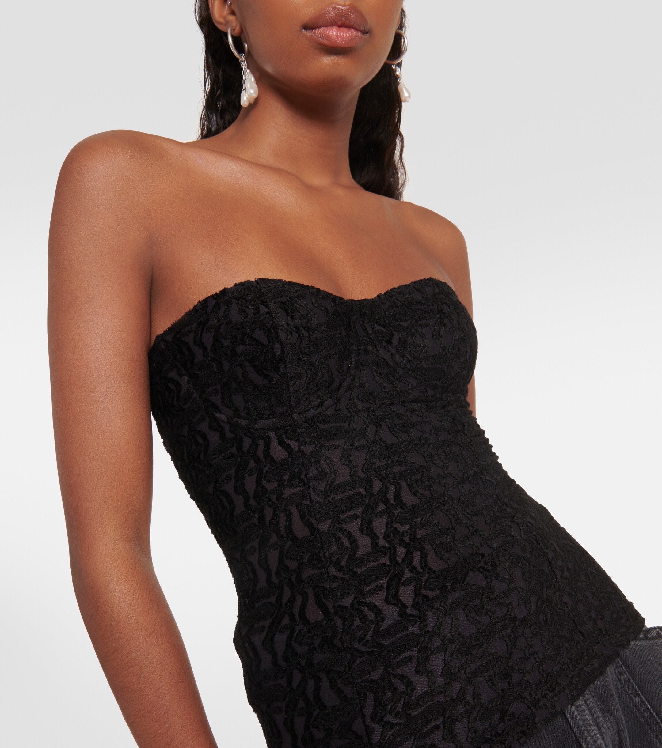 Isabel Marant Dolina strapless top