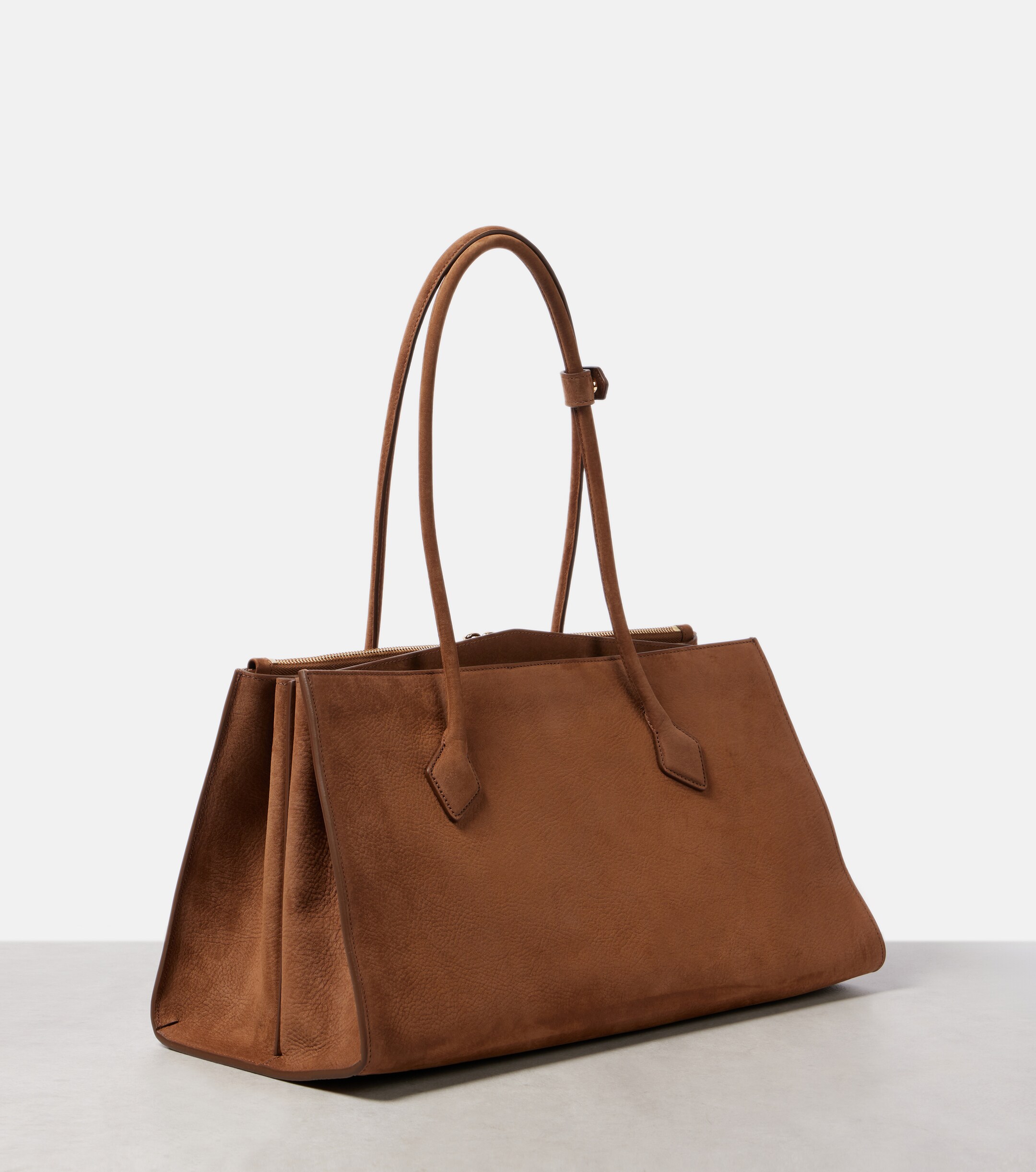 Alaïa Le Teckel suede tote bag