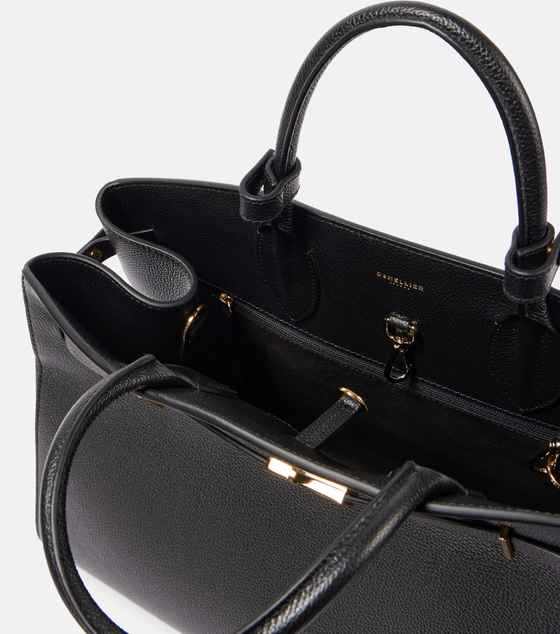 DeMellier Hudson Small leather tote bag thumbnail