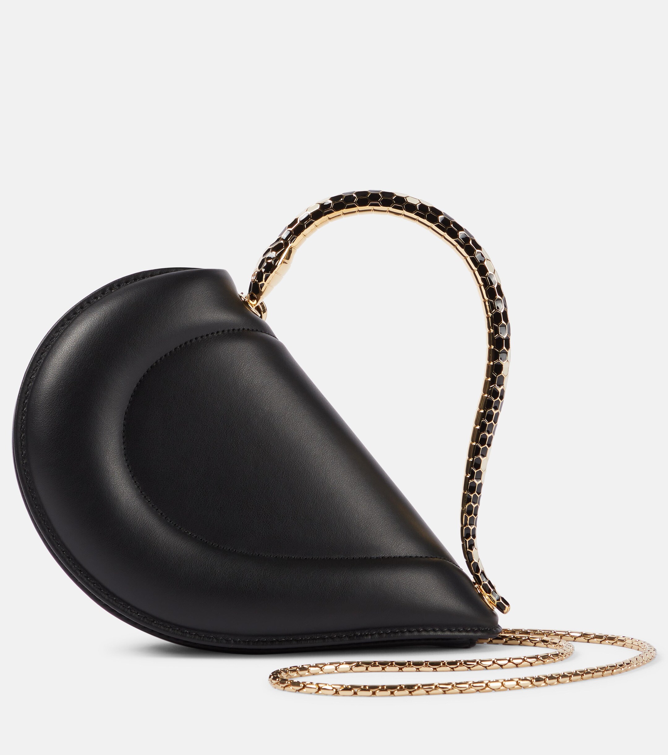 Bvlgari Serpenti Cuore 1968 leather top-handle bag