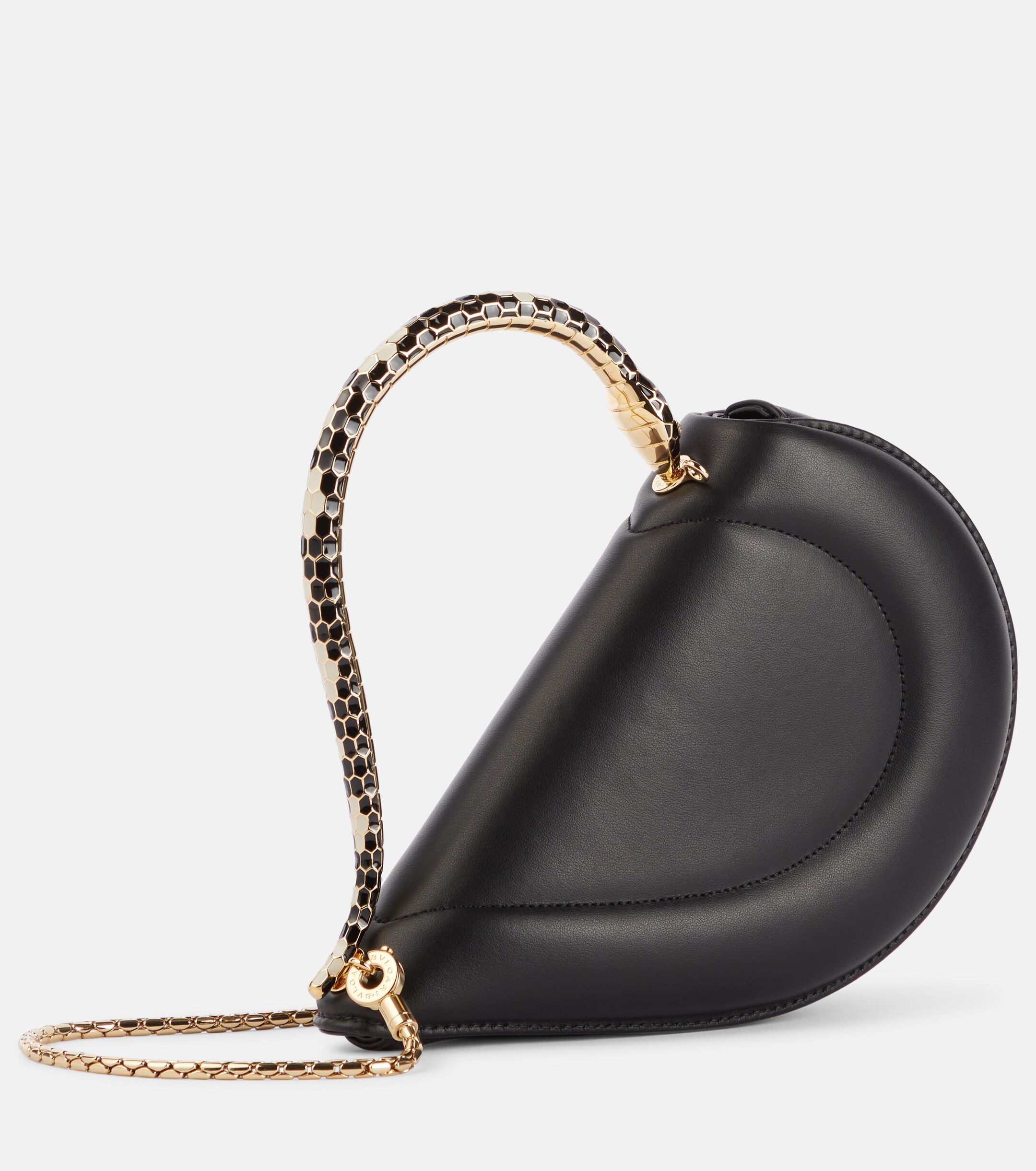 Bvlgari Serpenti Cuore 1968 leather top-handle bag thumbnail