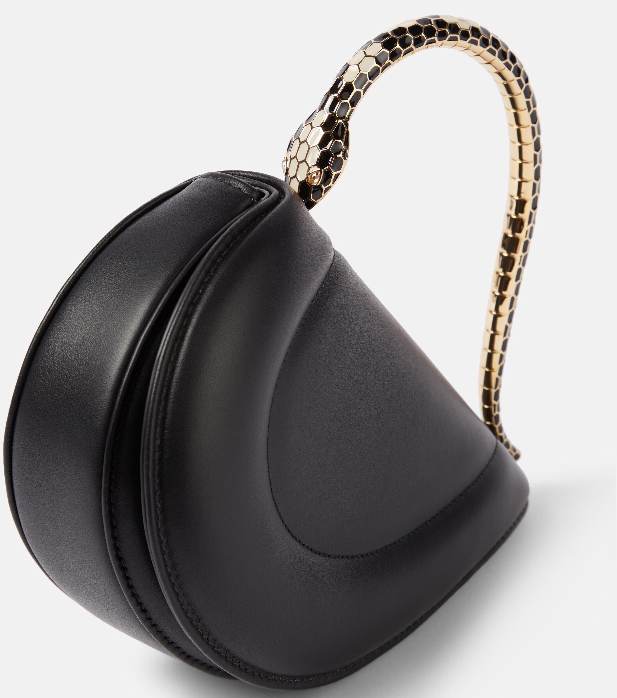 Bvlgari Serpenti Cuore 1968 leather top-handle bag thumbnail