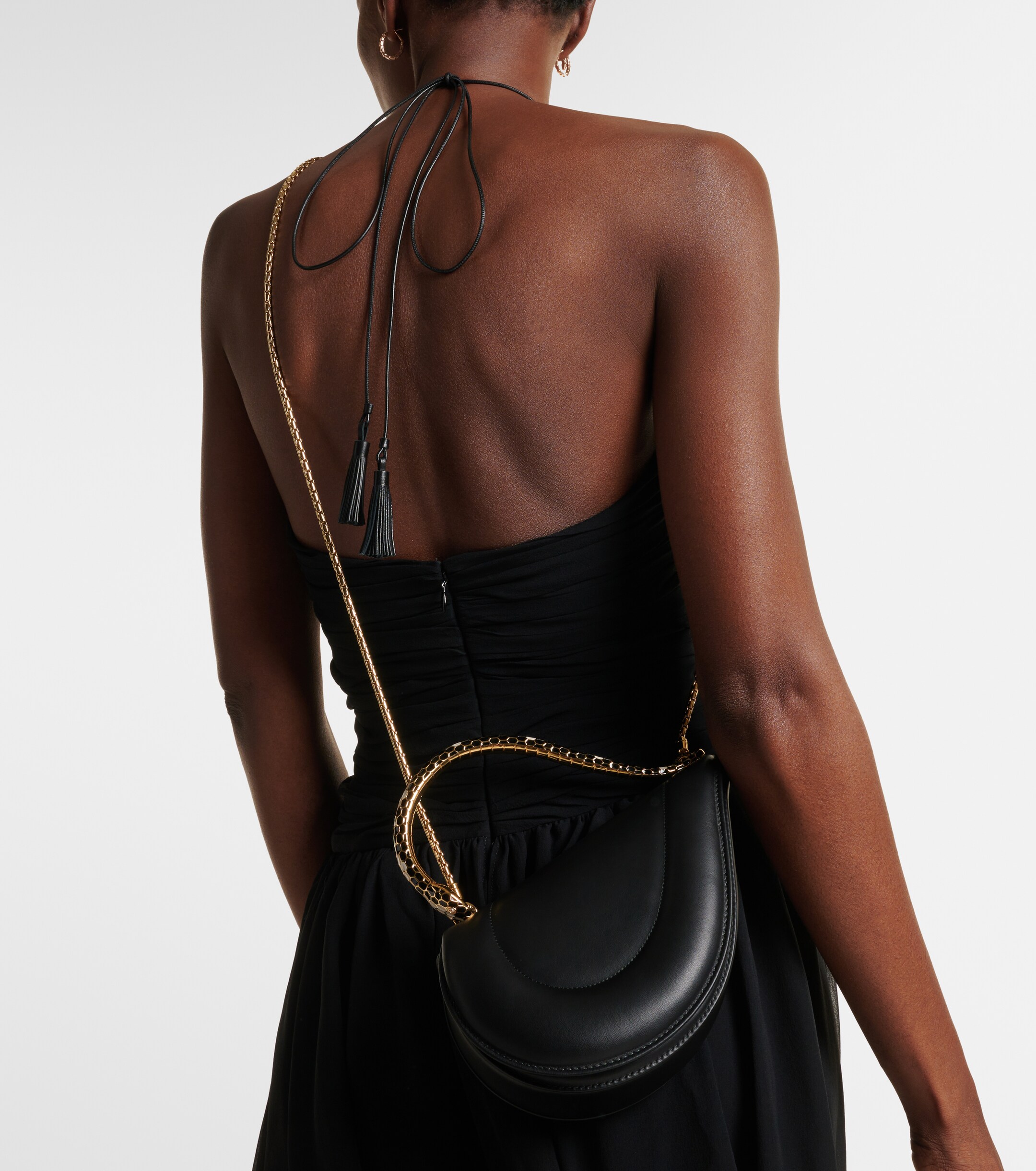 Bvlgari Serpenti Cuore 1968 leather top-handle bag thumbnail