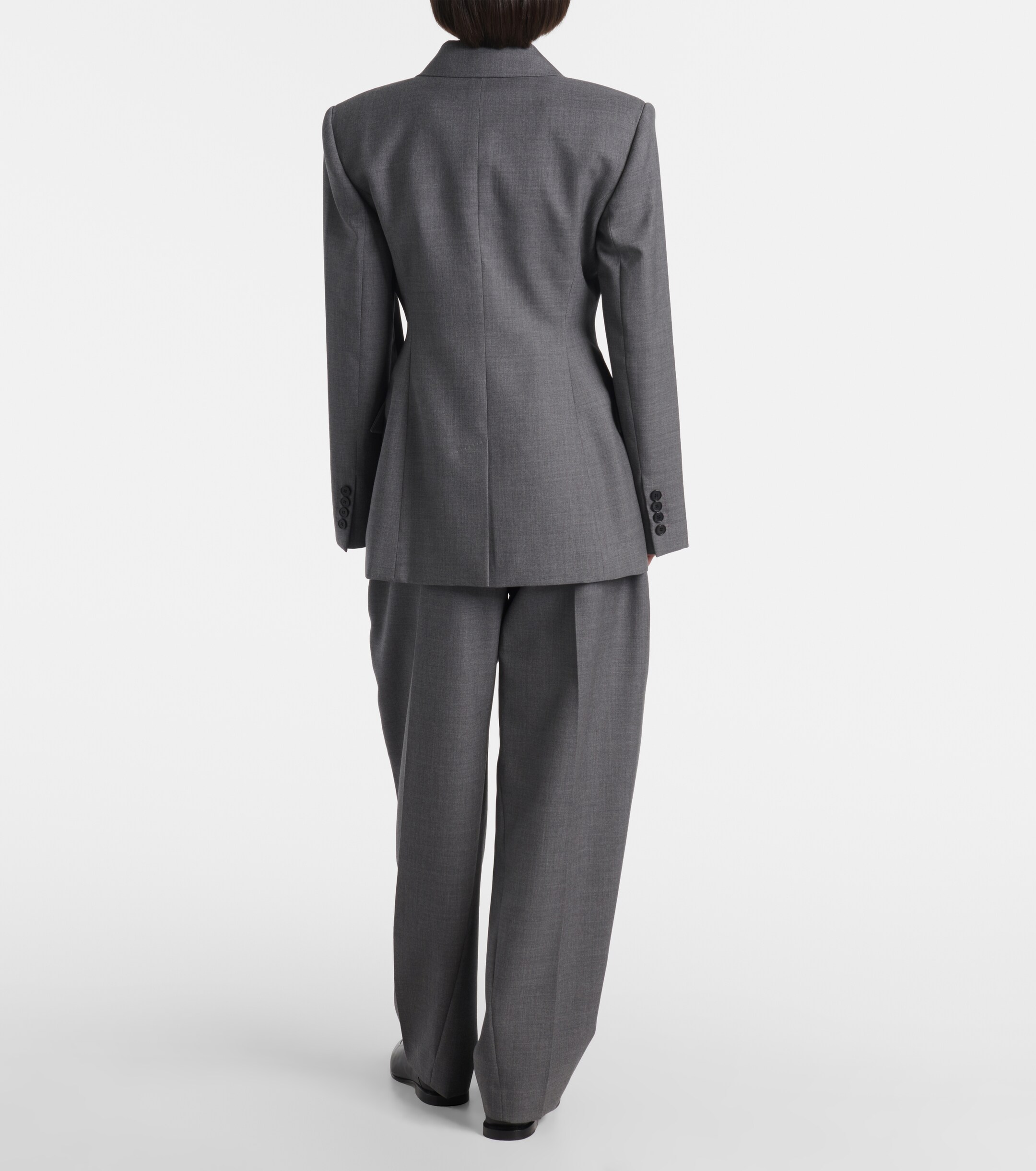 Givenchy Double-breasted wool tuxedo jacket