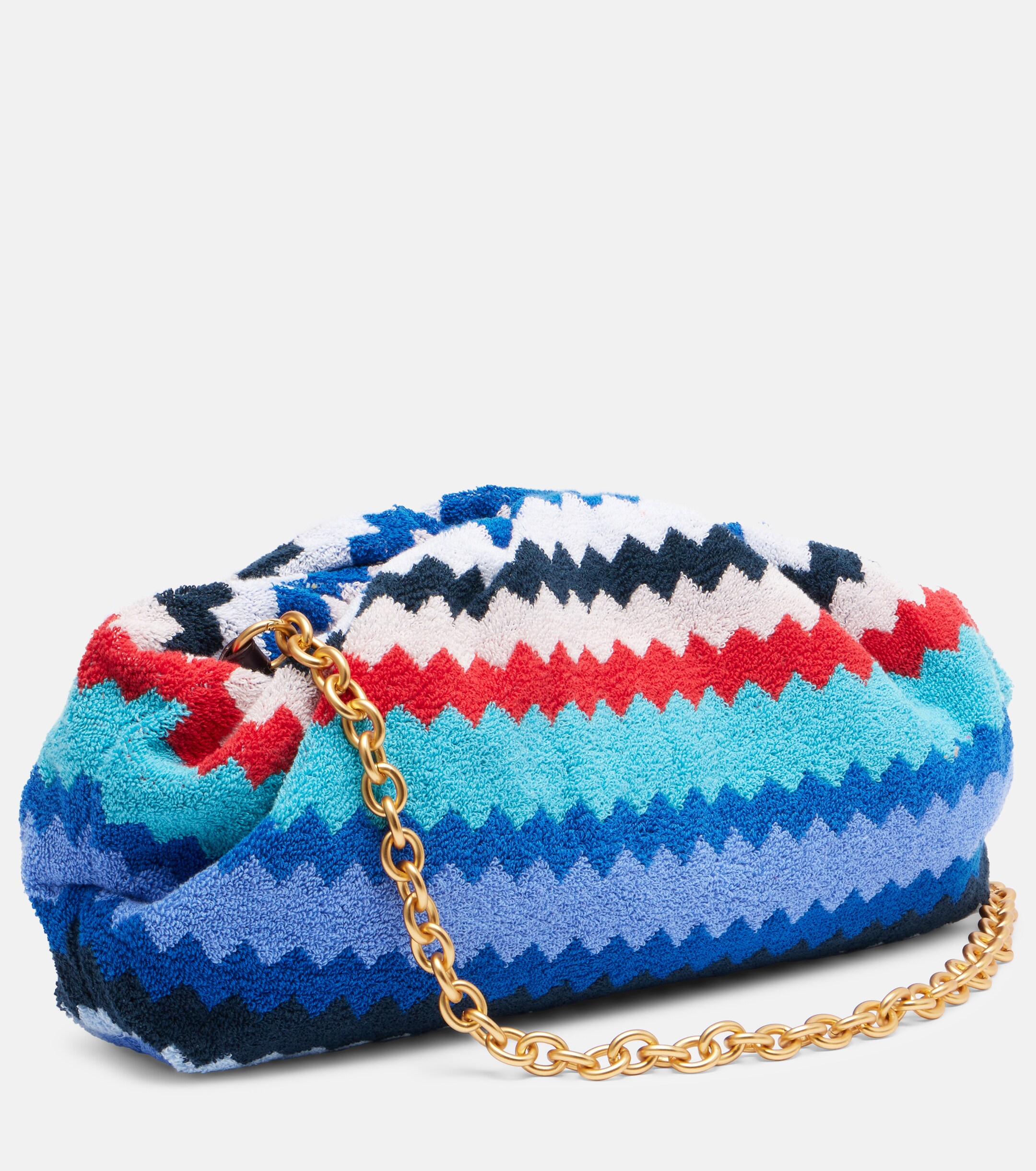 Missoni Zigzag Large terry clutch