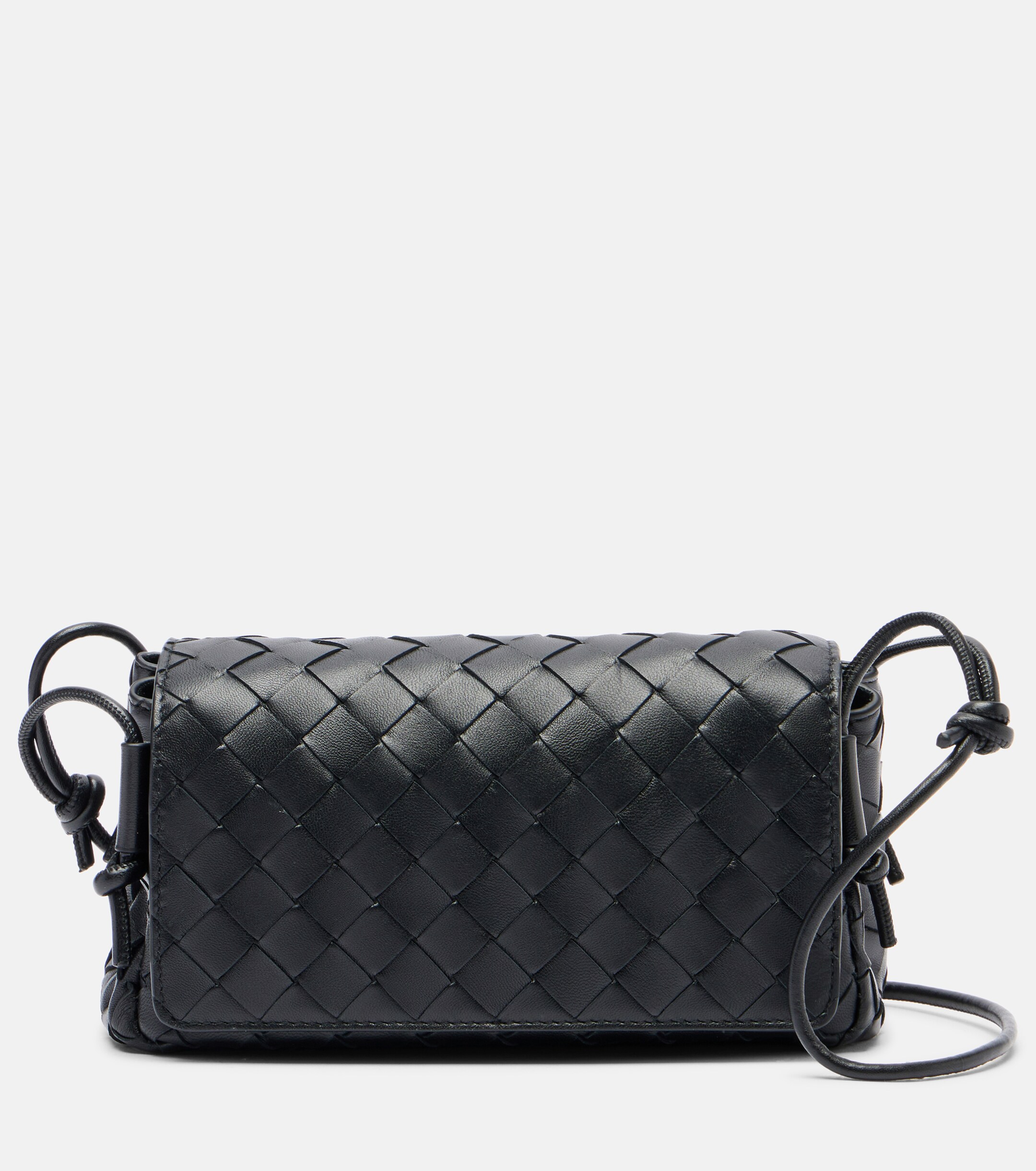 Bottega Veneta Notturno leather crossbody bag