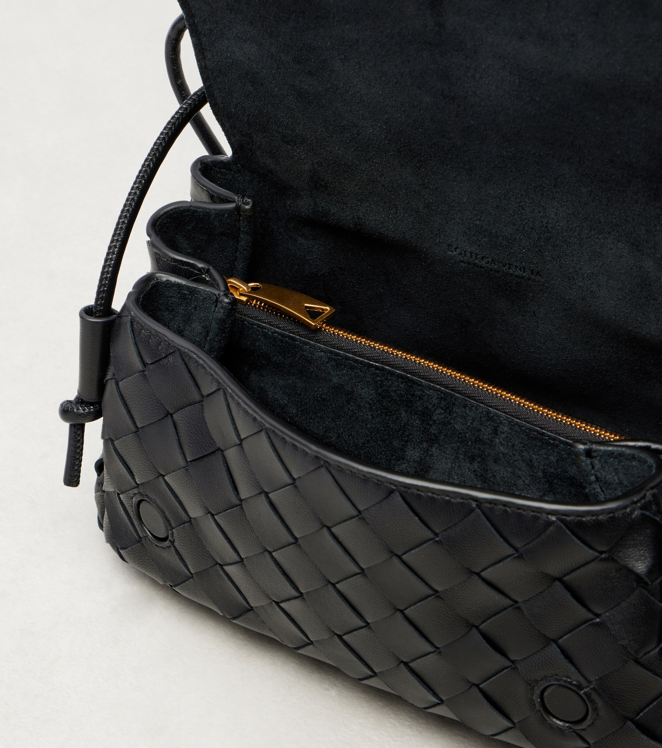 Bottega Veneta Notturno leather crossbody bag