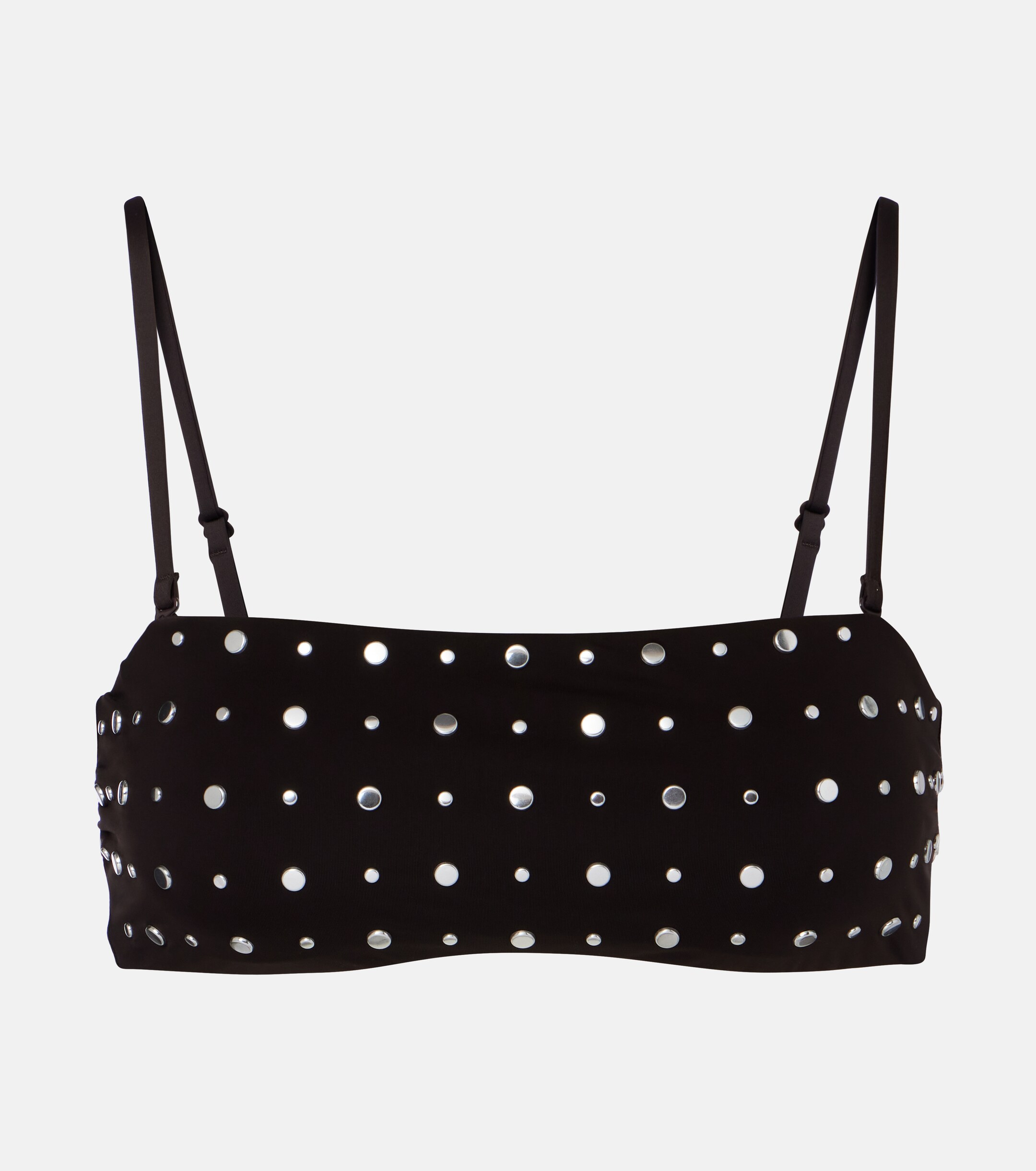 Staud Staud Sara studded bikini top