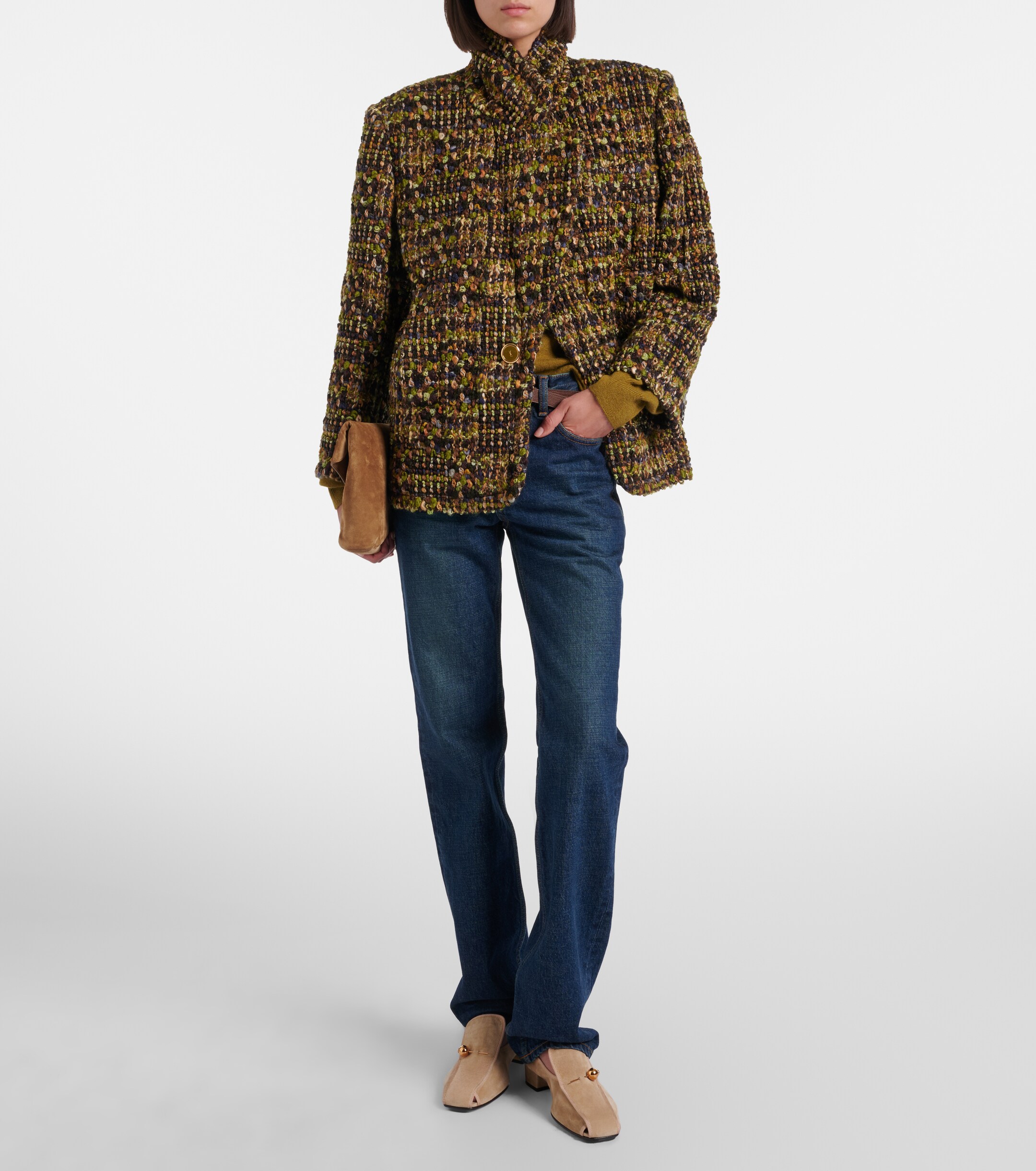 Herbert Levine Herbert Levine Showtime suede loafer pumps
