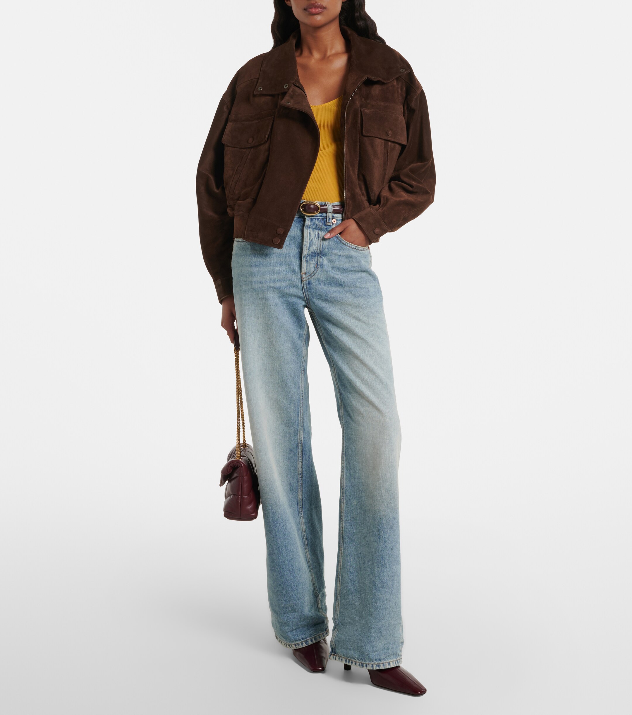 Saint Laurent Toy Puffer leather shoulder bag
