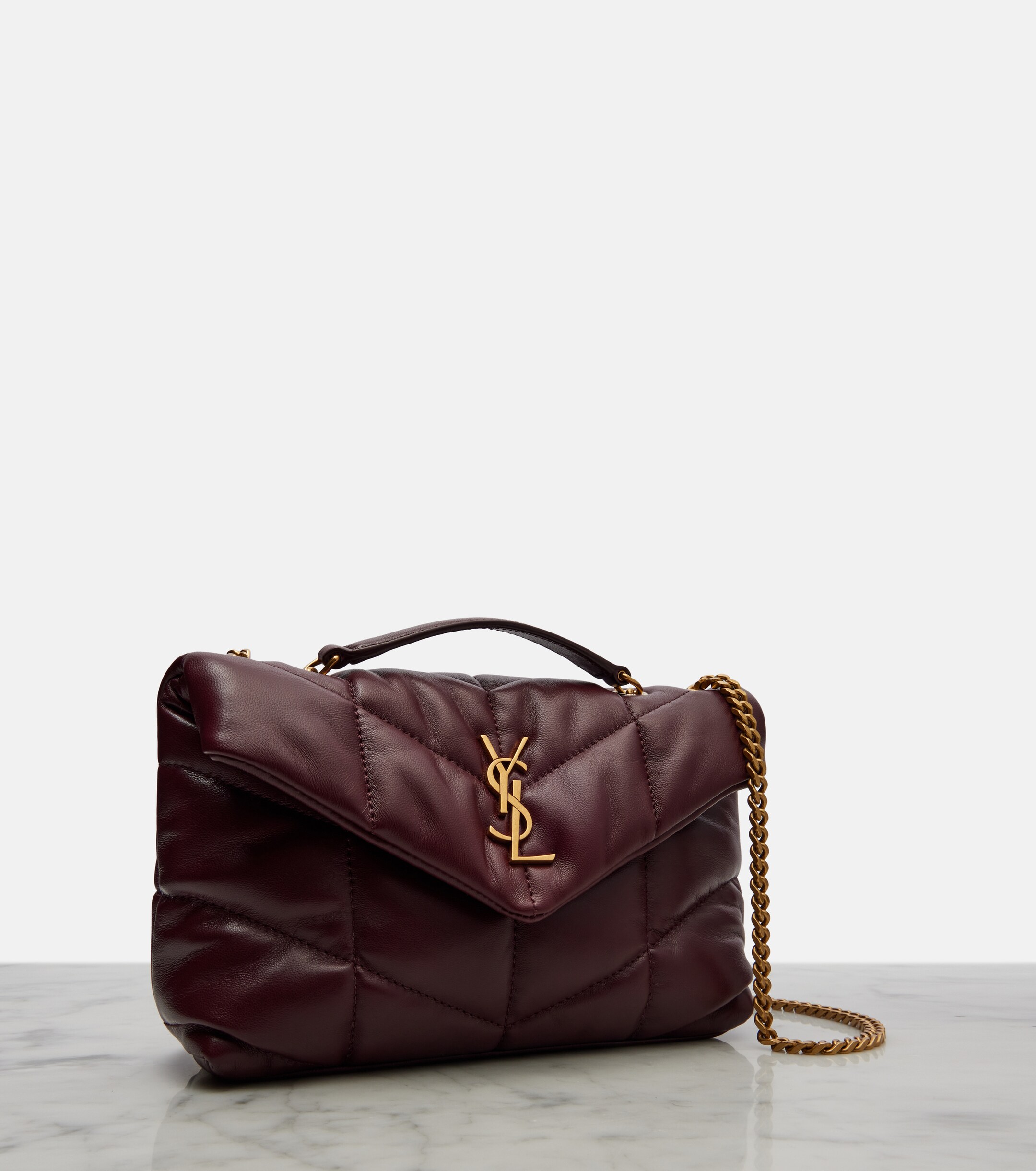 Saint Laurent Toy Puffer leather shoulder bag