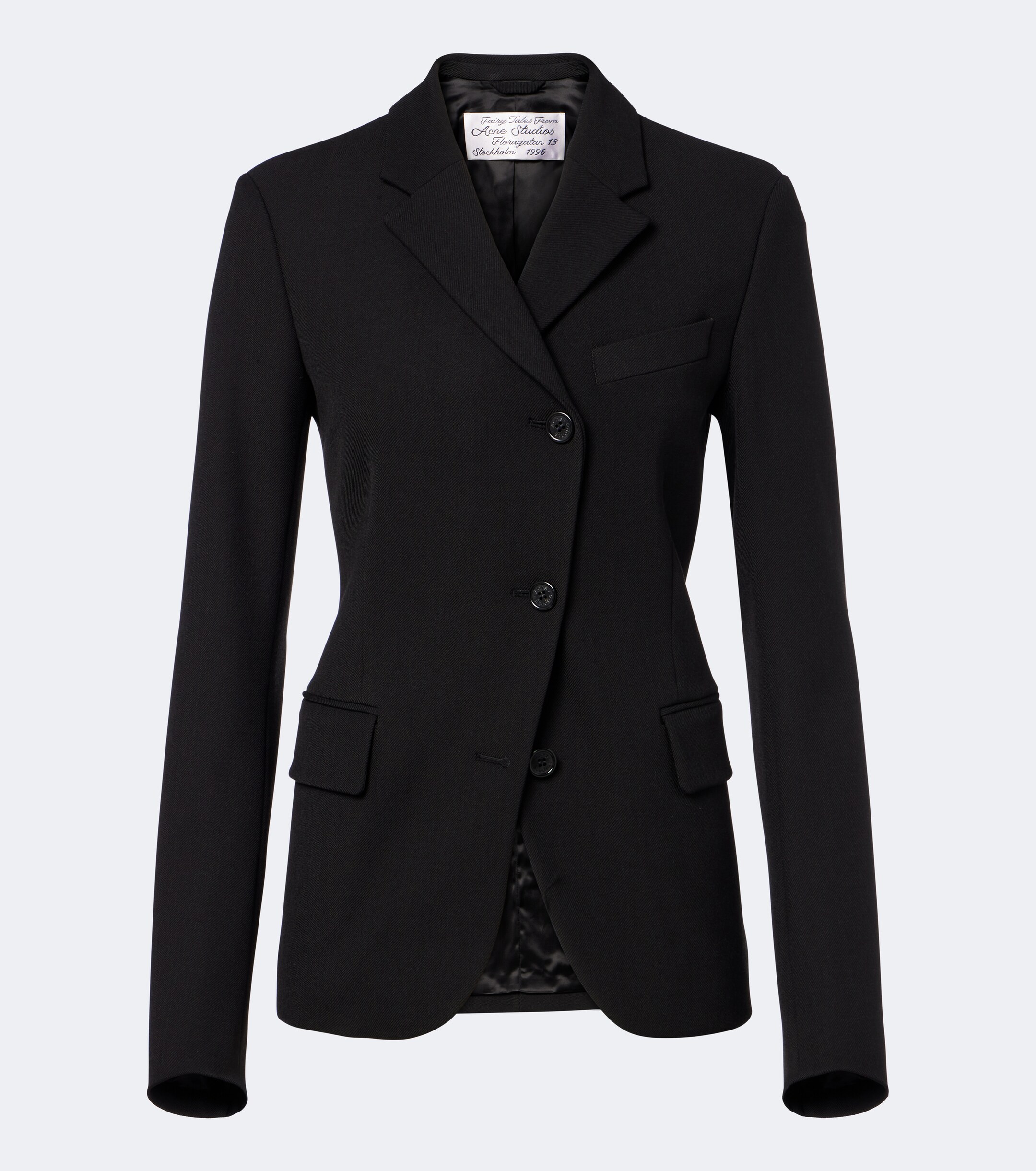 Acne Studios Acne Studios Asymmetric twill blazer