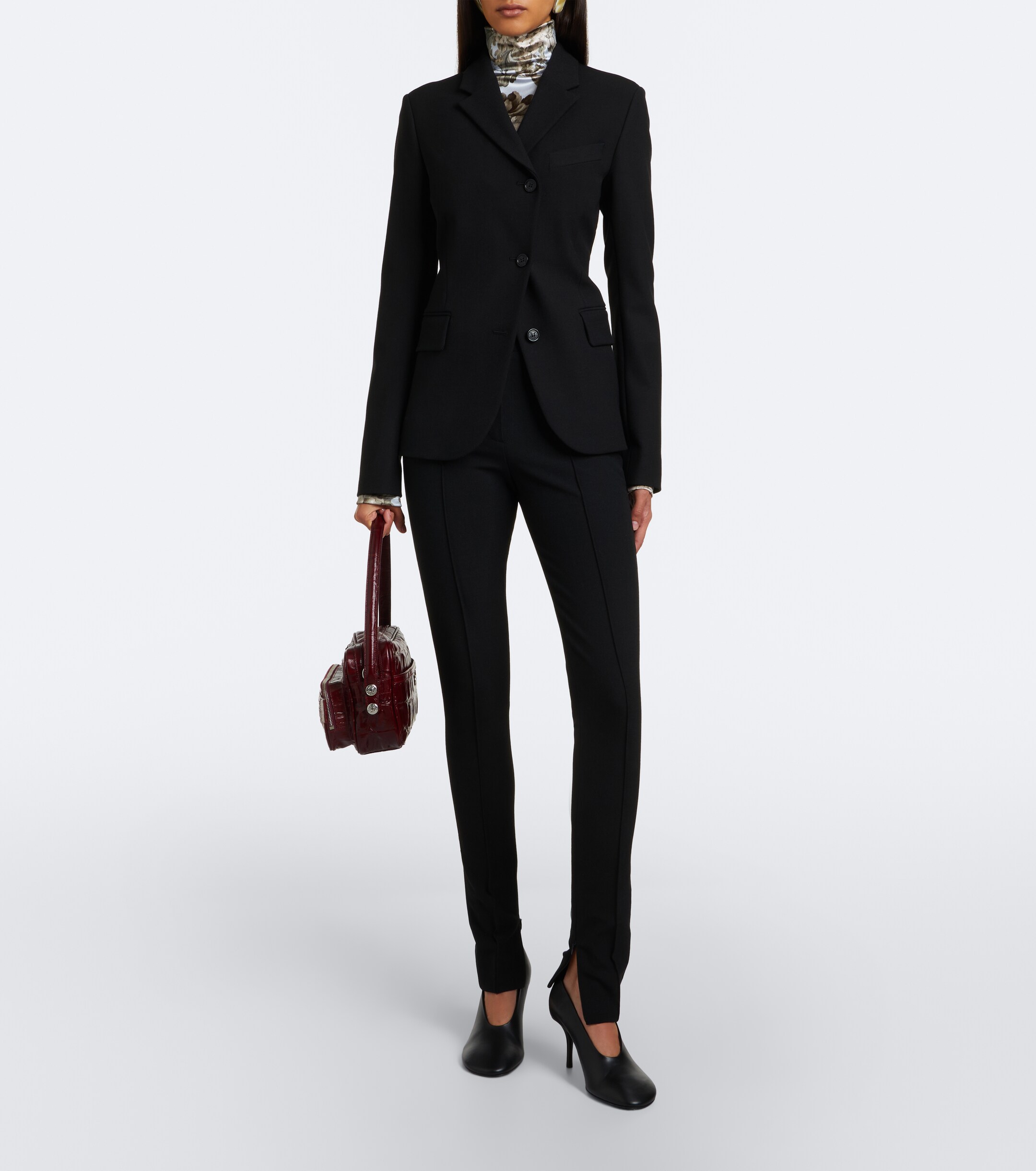 Acne Studios Acne Studios Asymmetric twill blazer