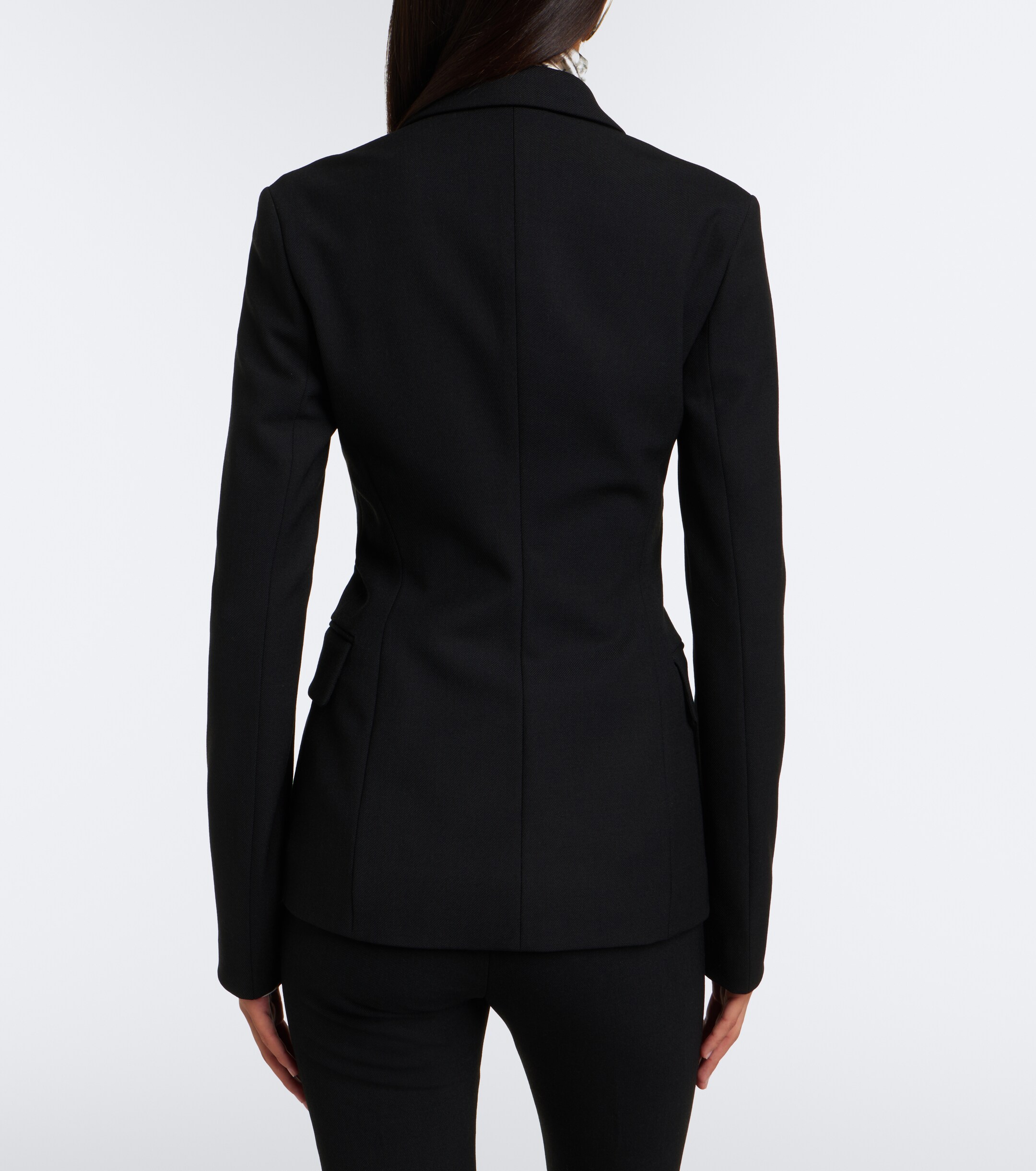 Acne Studios Acne Studios Asymmetric twill blazer